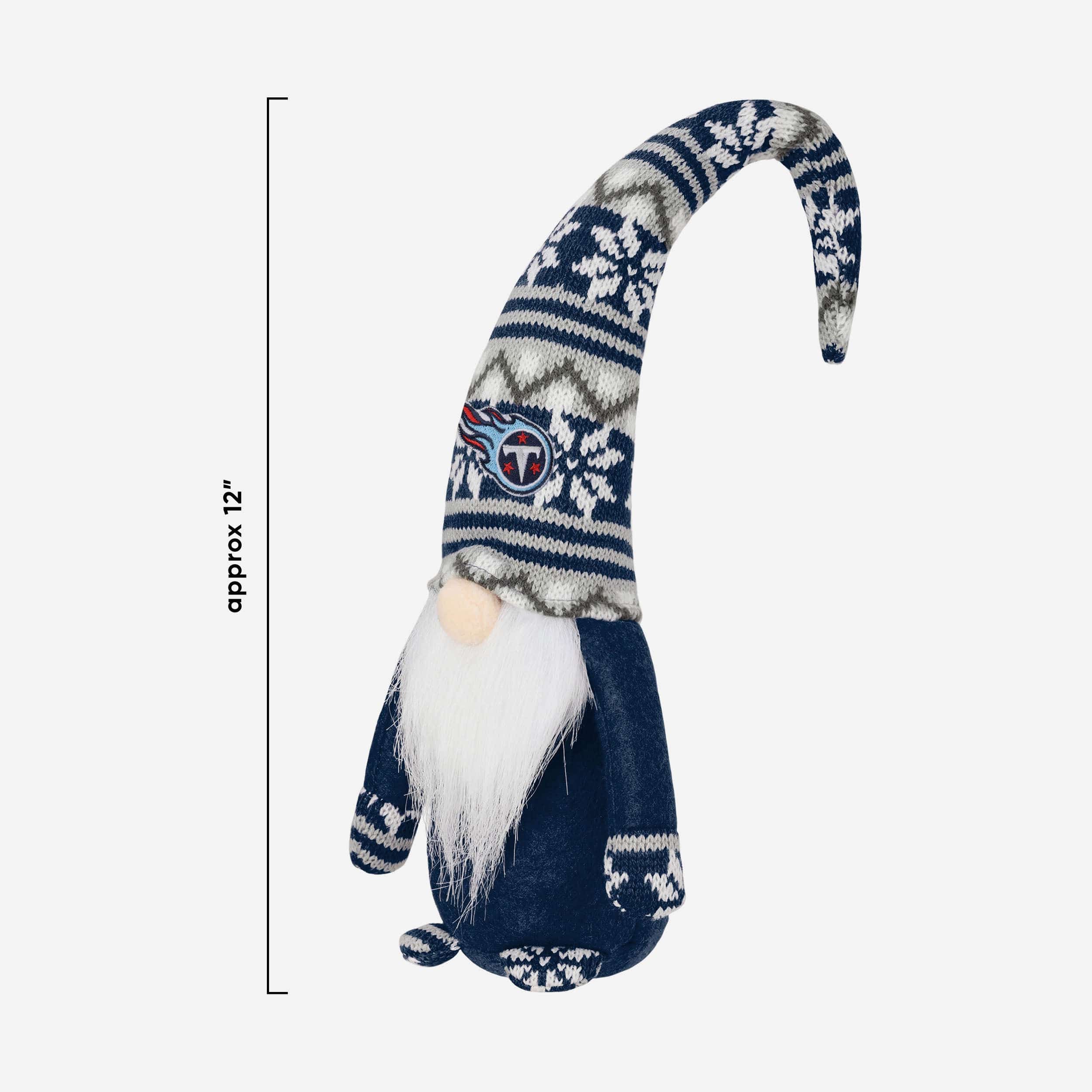 Tennessee Titans Bent Hat Plush Gnome - Image 3