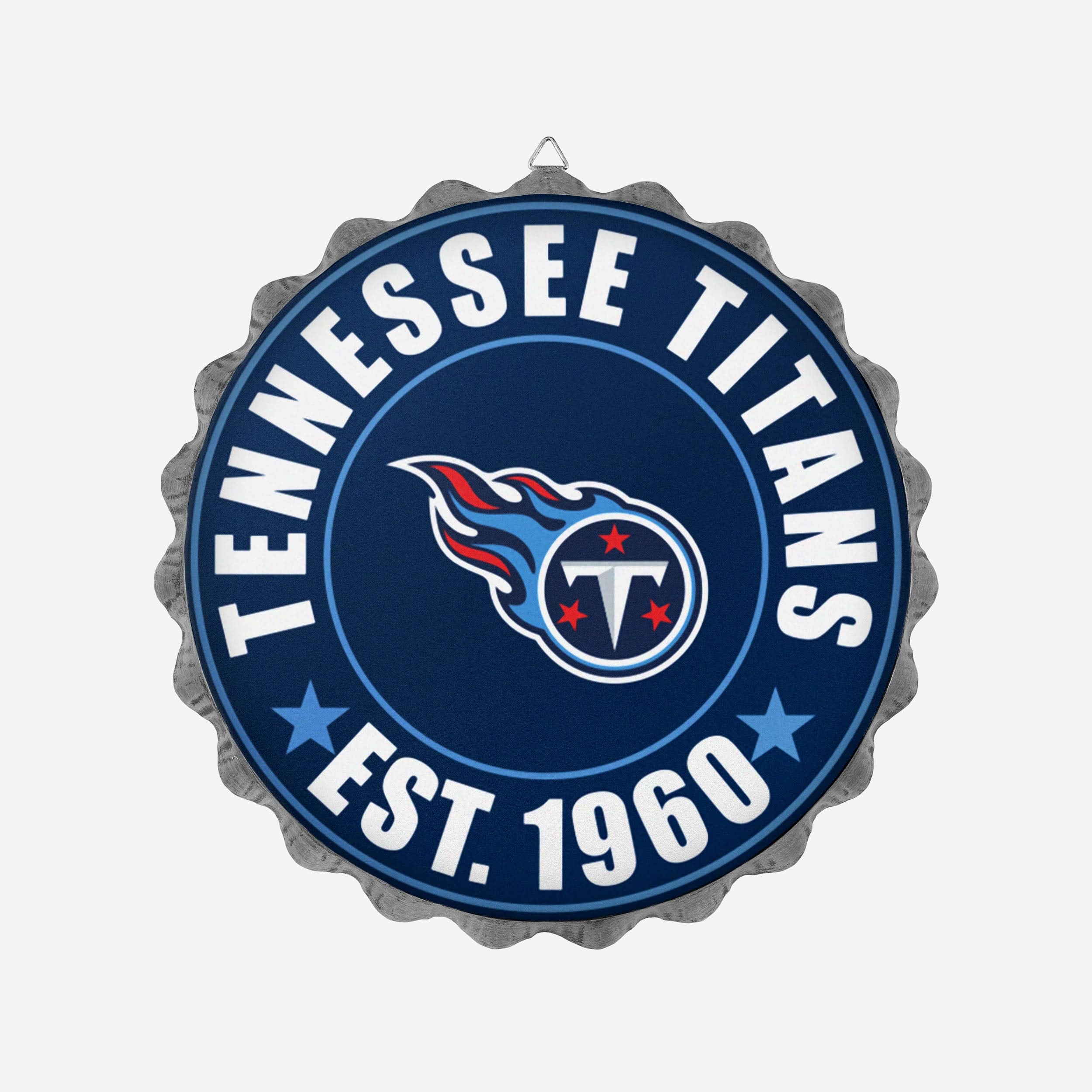 Tennessee Titans Bottle Cap Wall Sign