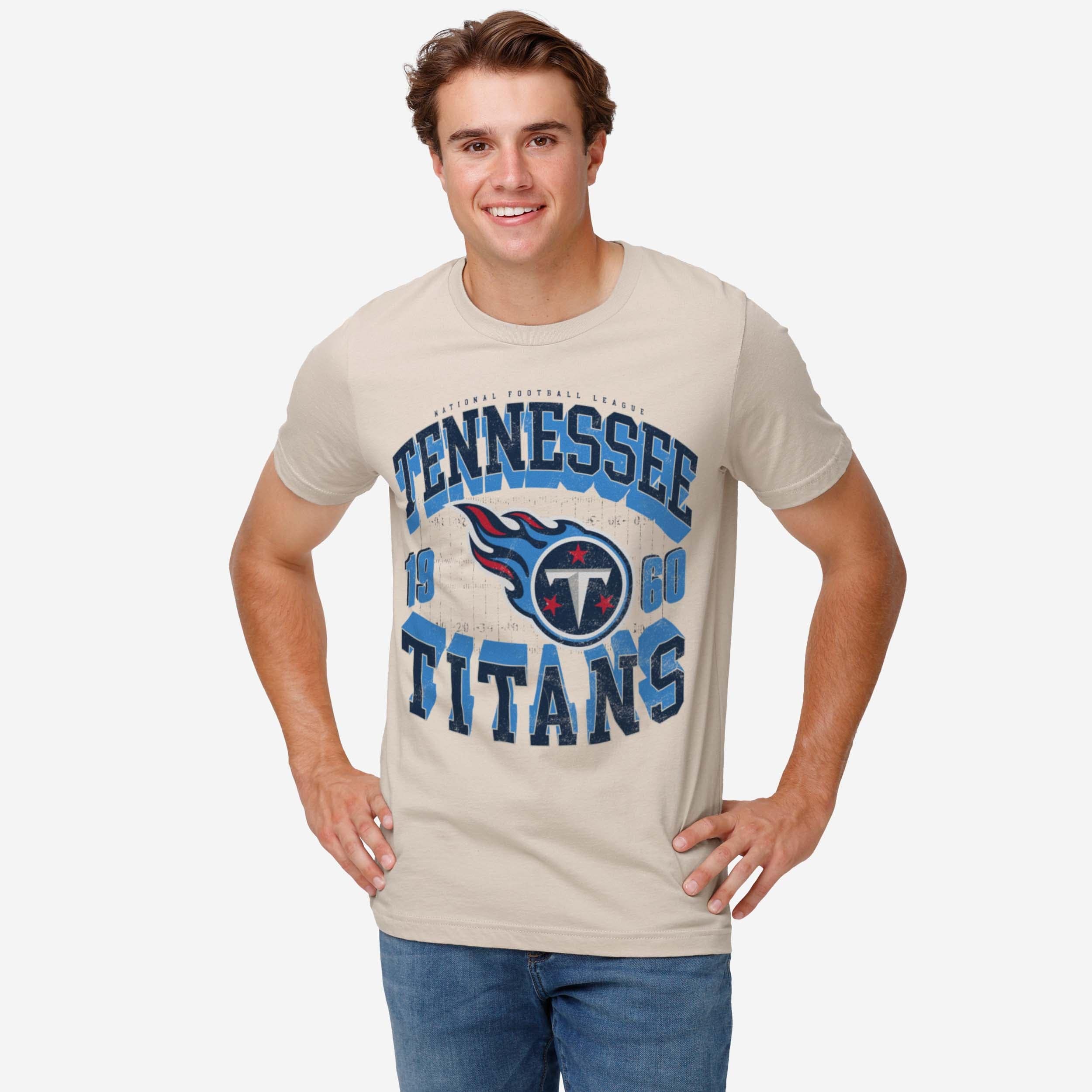 Tennessee Titans Field Arched Wordmark T-Shirt - Image 2