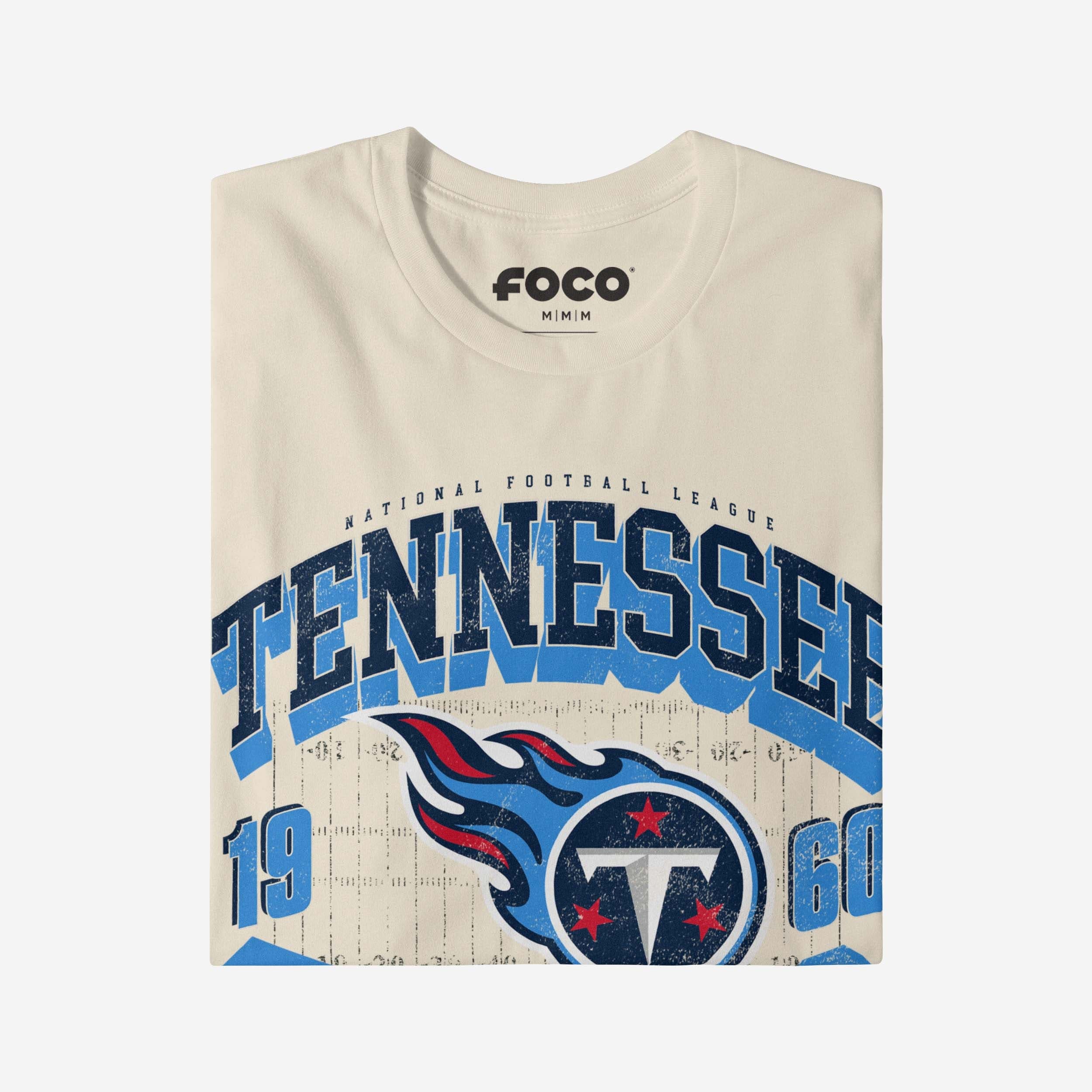 Tennessee Titans Field Arched Wordmark T-Shirt - Image 4