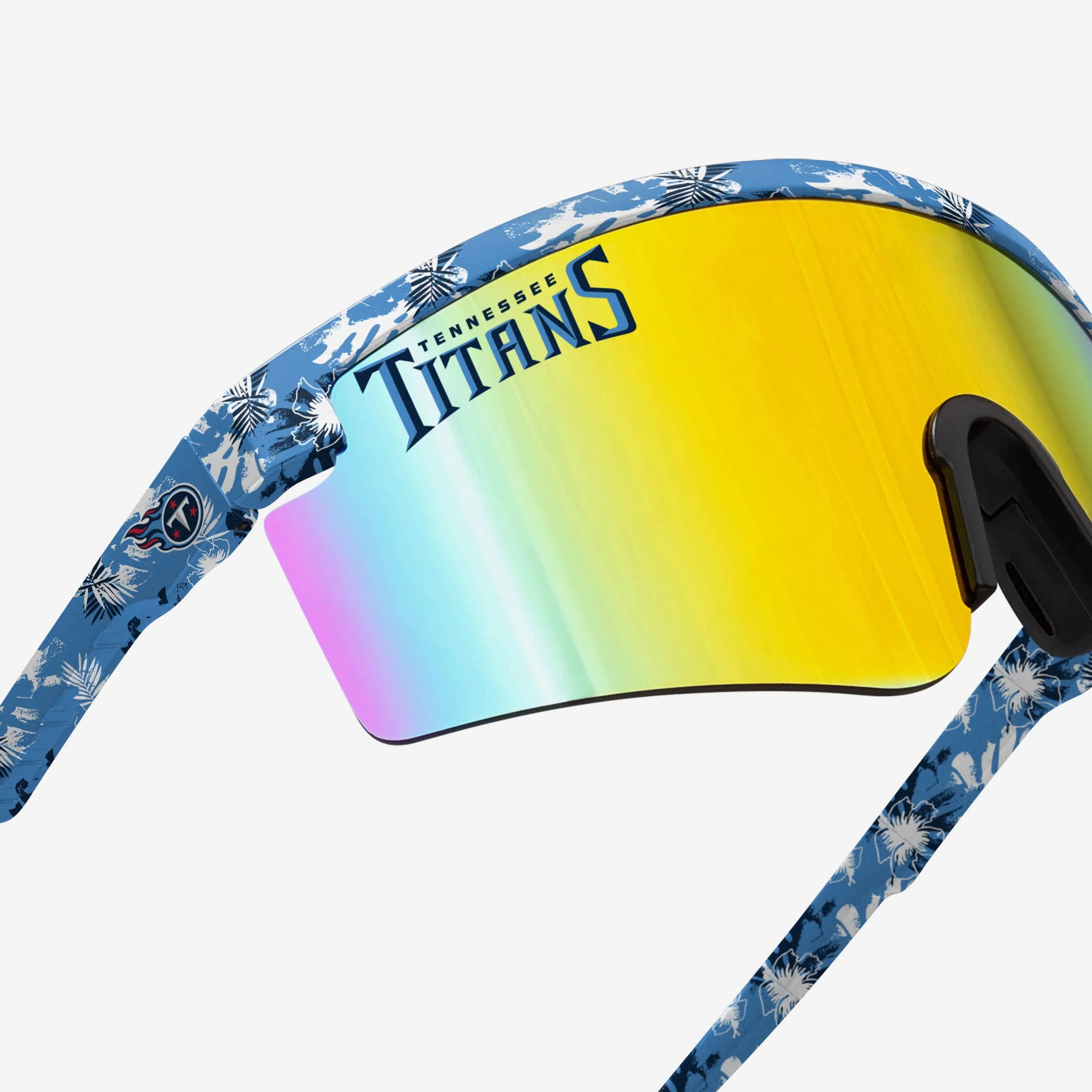 Tennessee Titans Floral Large Frame Sunglasses - Image 4