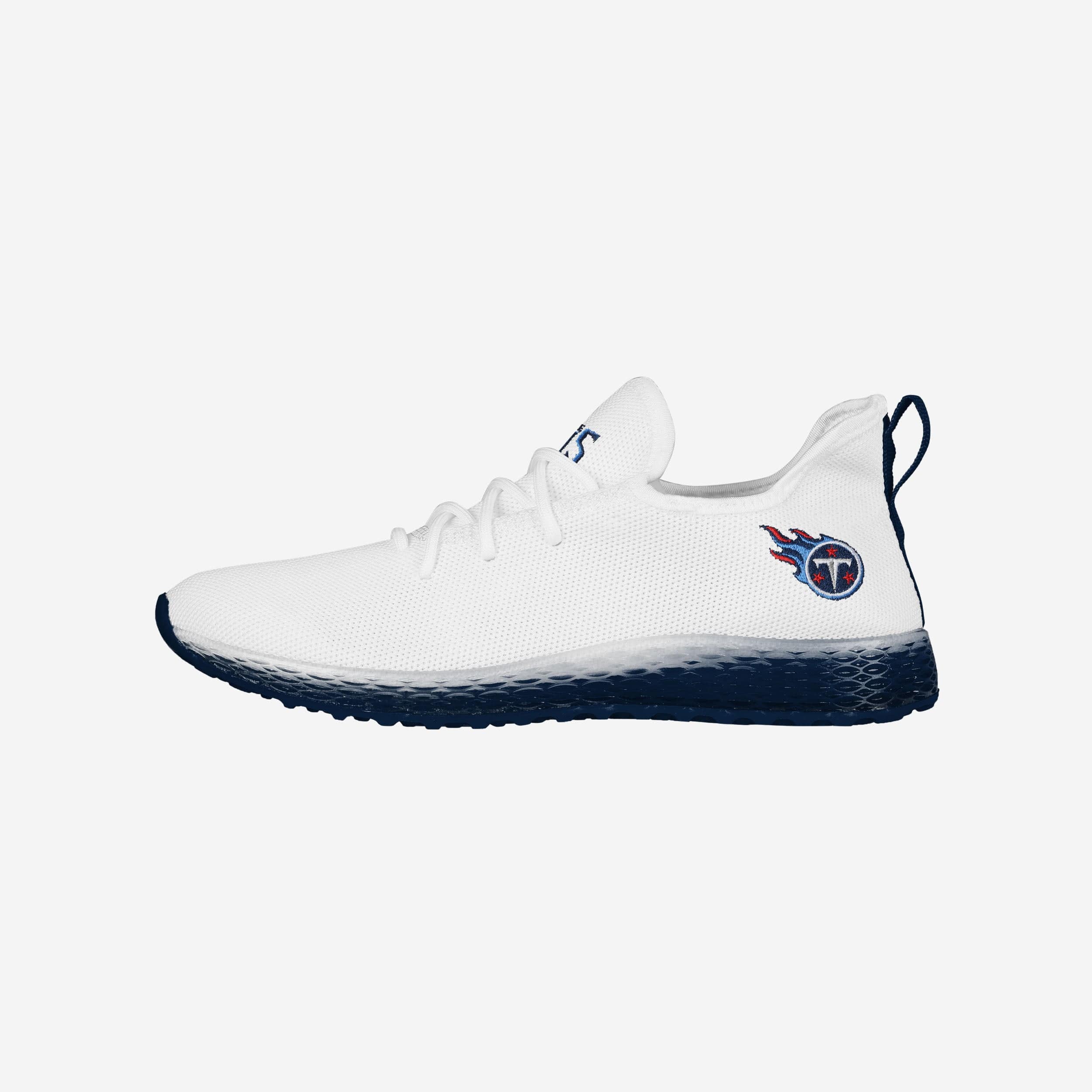 Tennessee Titans Gradient Midsole White Sneakers