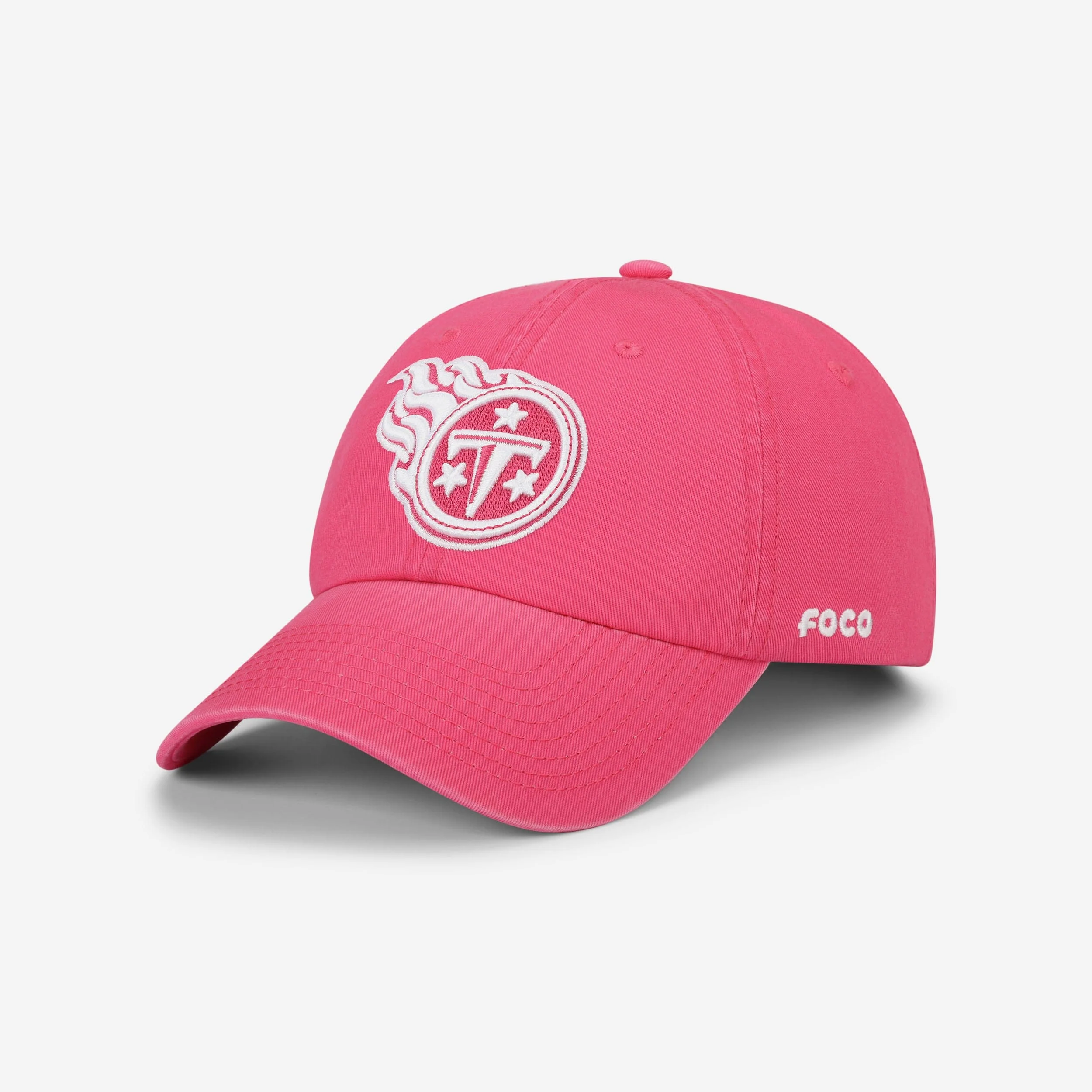 Tennessee Titans Magenta & White Casual Cap