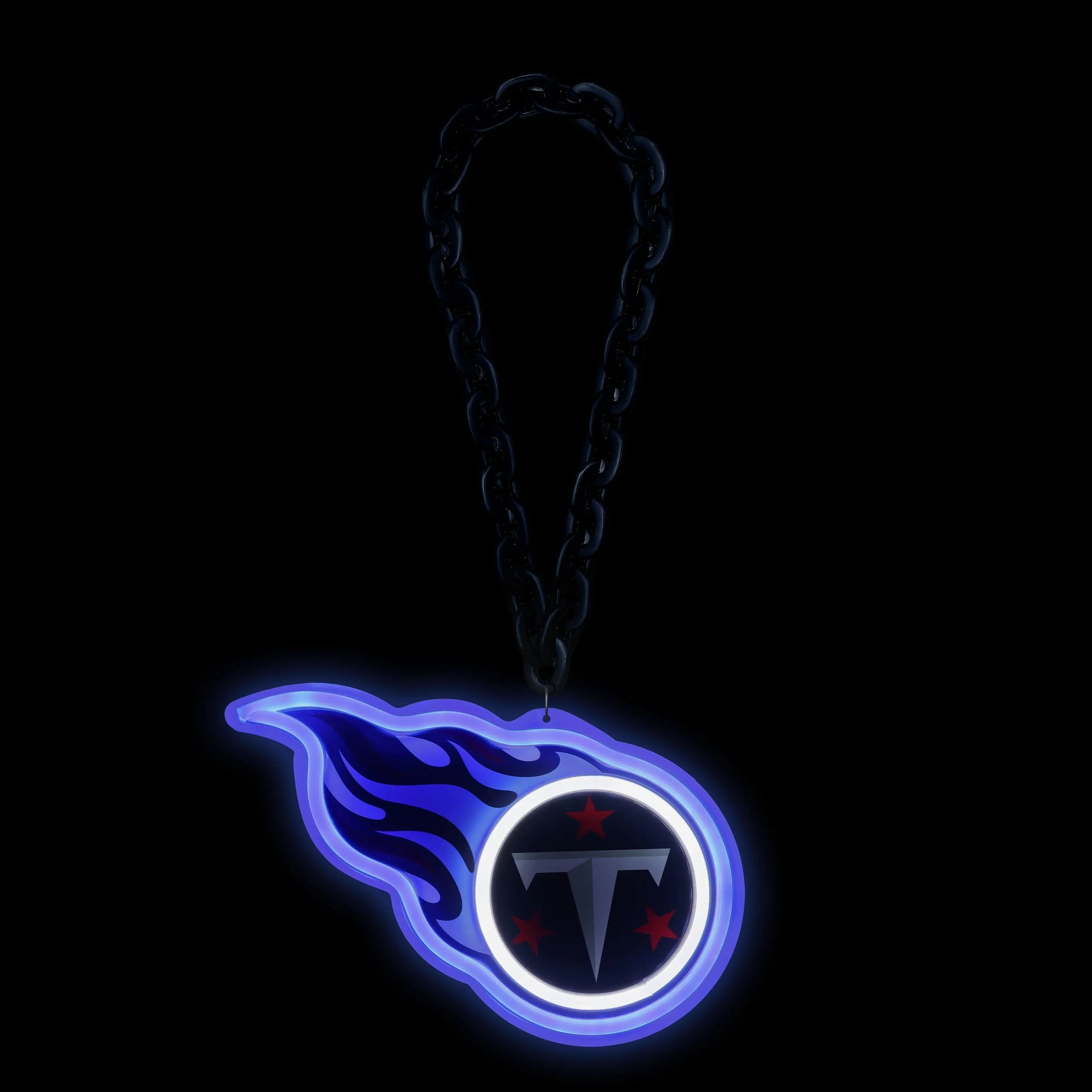Tennessee Titans Neon Light Up Big Logo Chain - Image 2