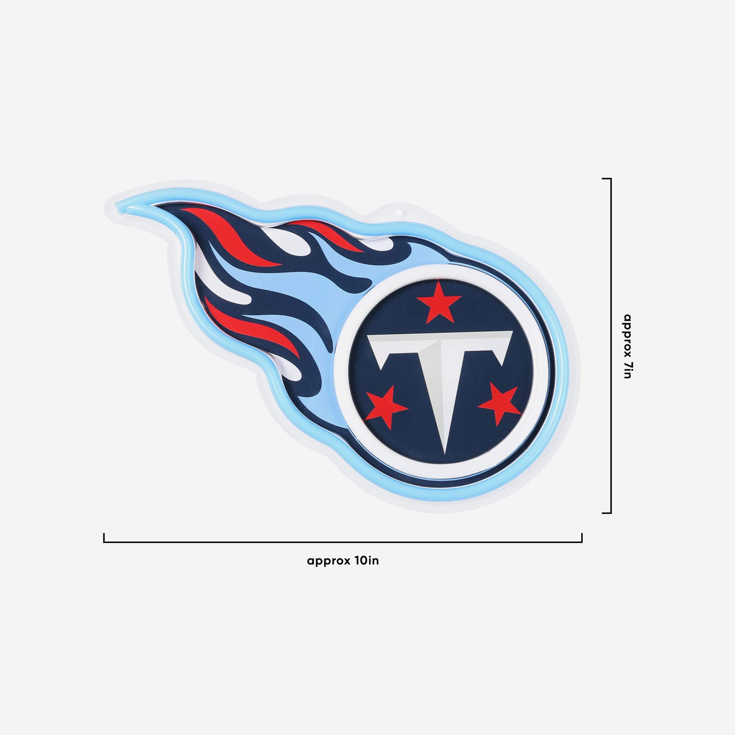 Tennessee Titans Neon Light Up Big Logo Chain - Image 5