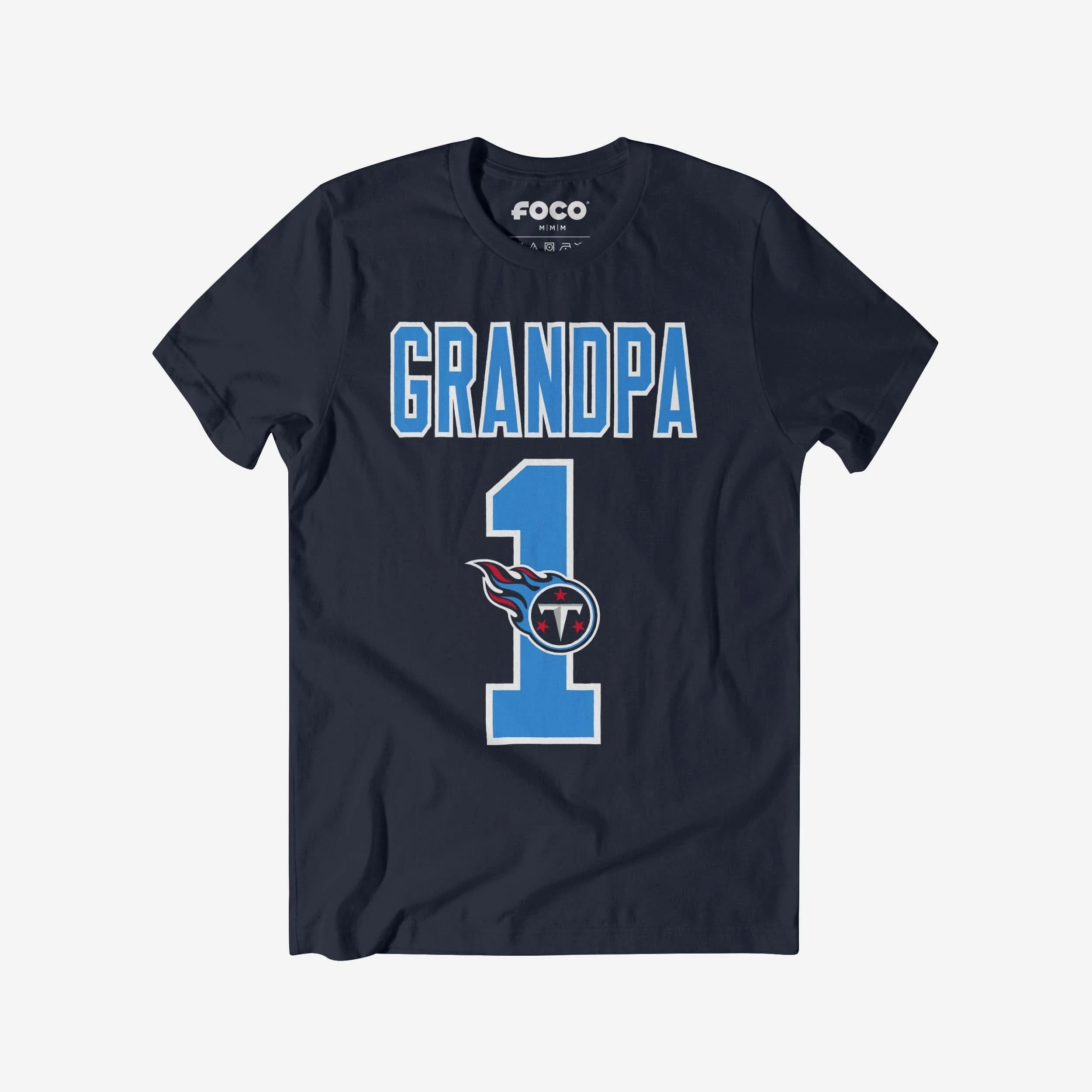 Tennessee Titans Number 1 Grandpa T-Shirt
