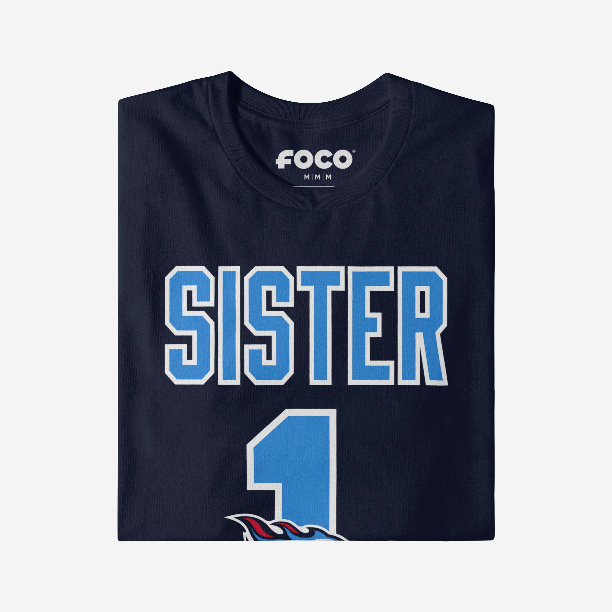Tennessee Titans Number 1 Sister T-Shirt - Image 4