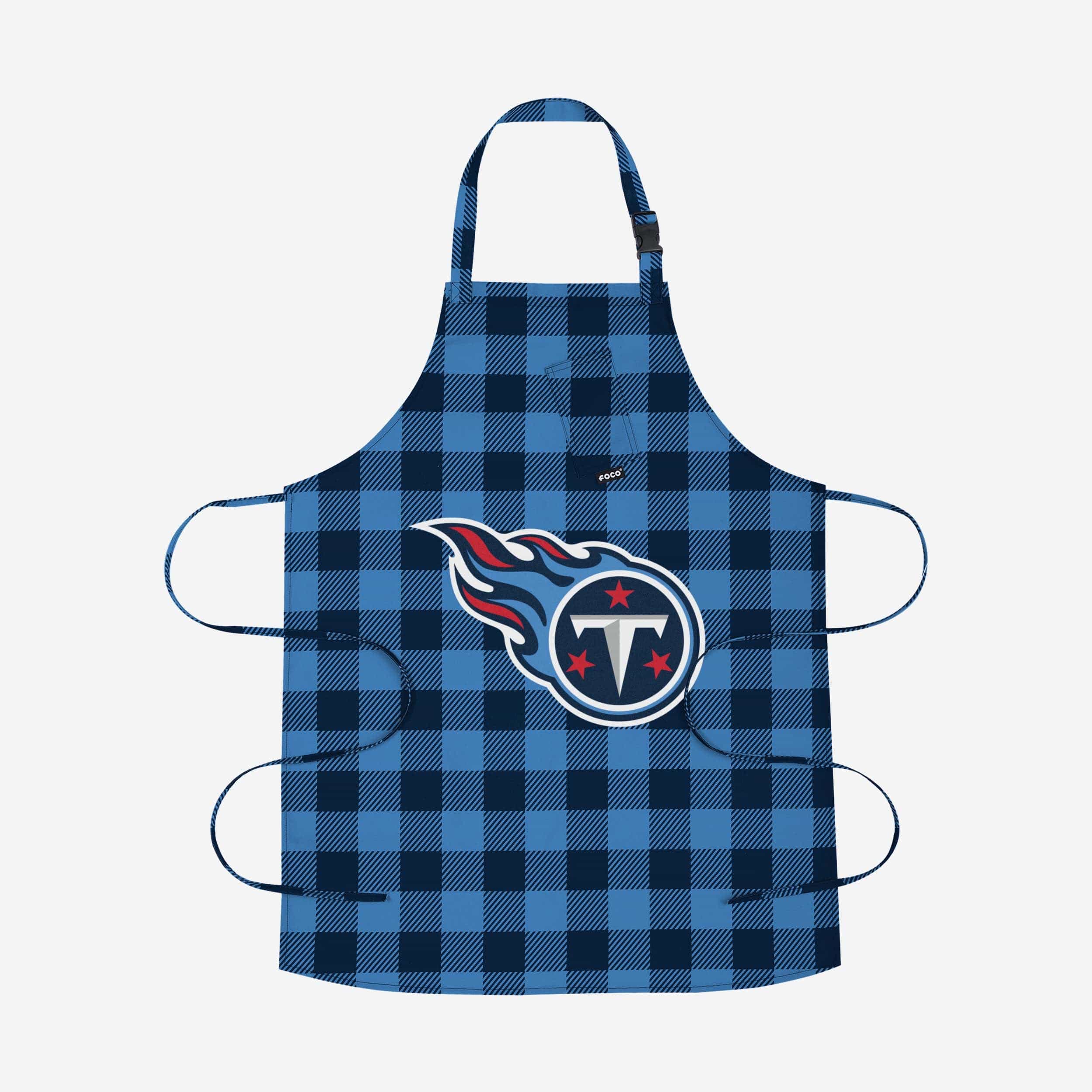 Tennessee Titans Plaid Apron