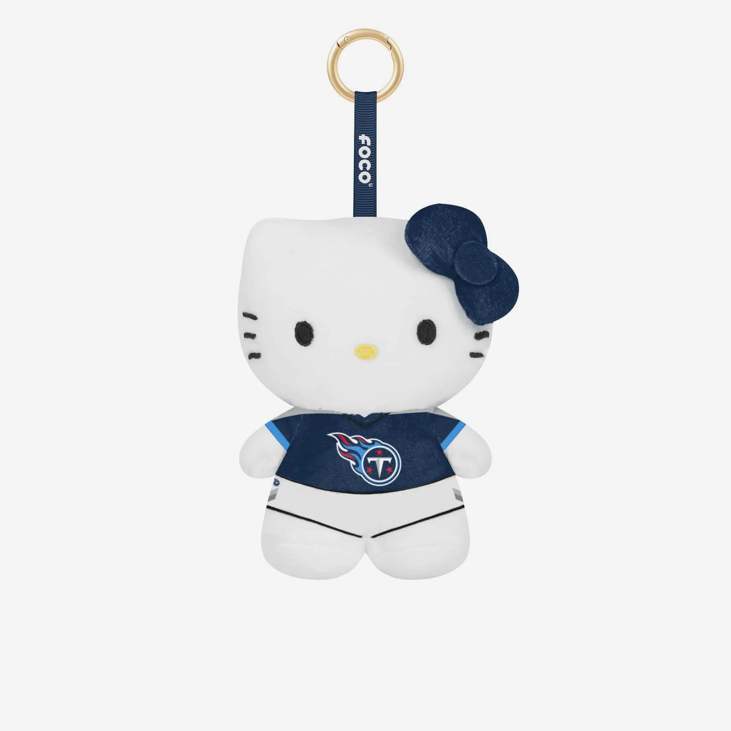 Tennessee Titans Plush Hello Kitty® Bag Charm Keychain