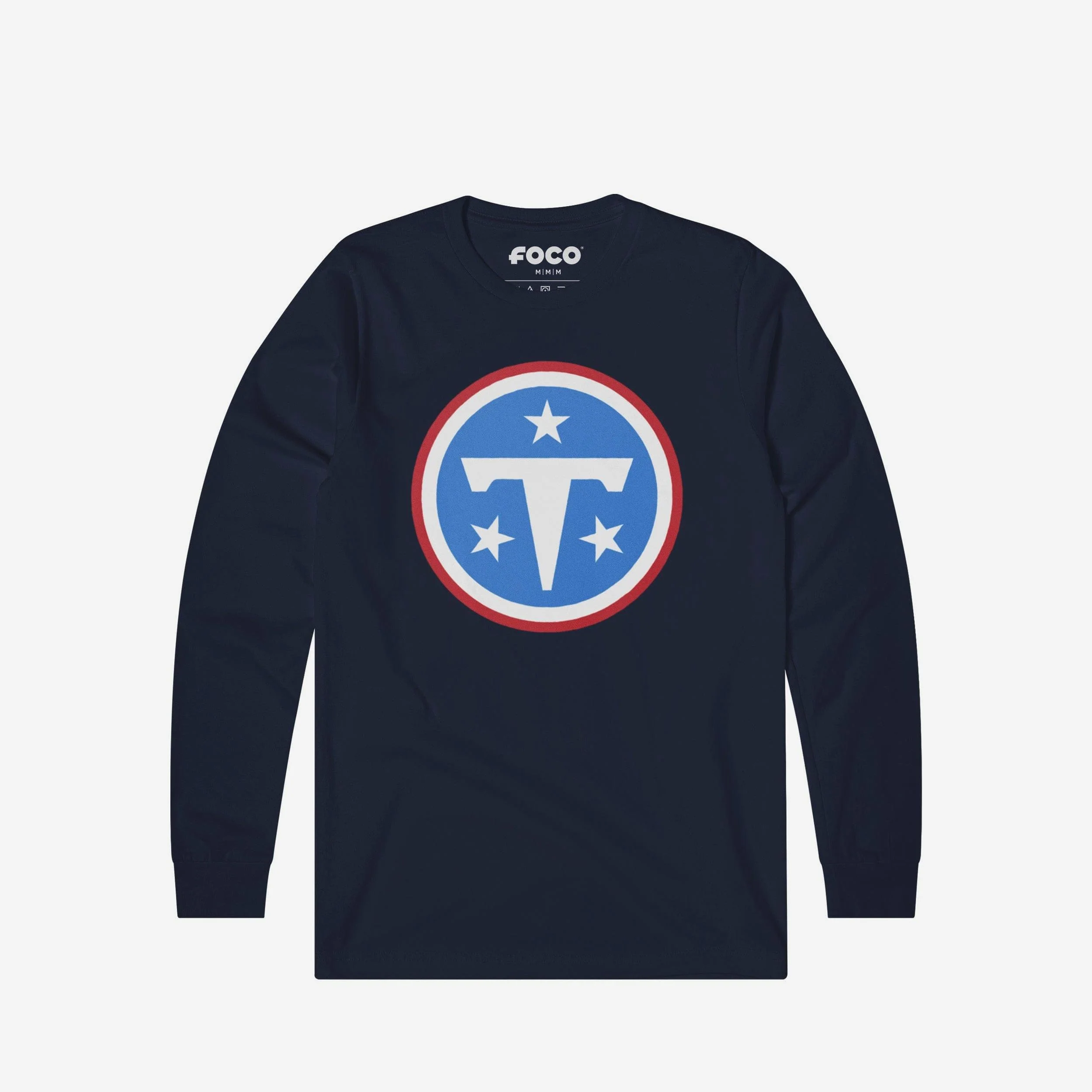 Tennessee Titans Primary Logo Long Sleeve T-Shirt - Image 9