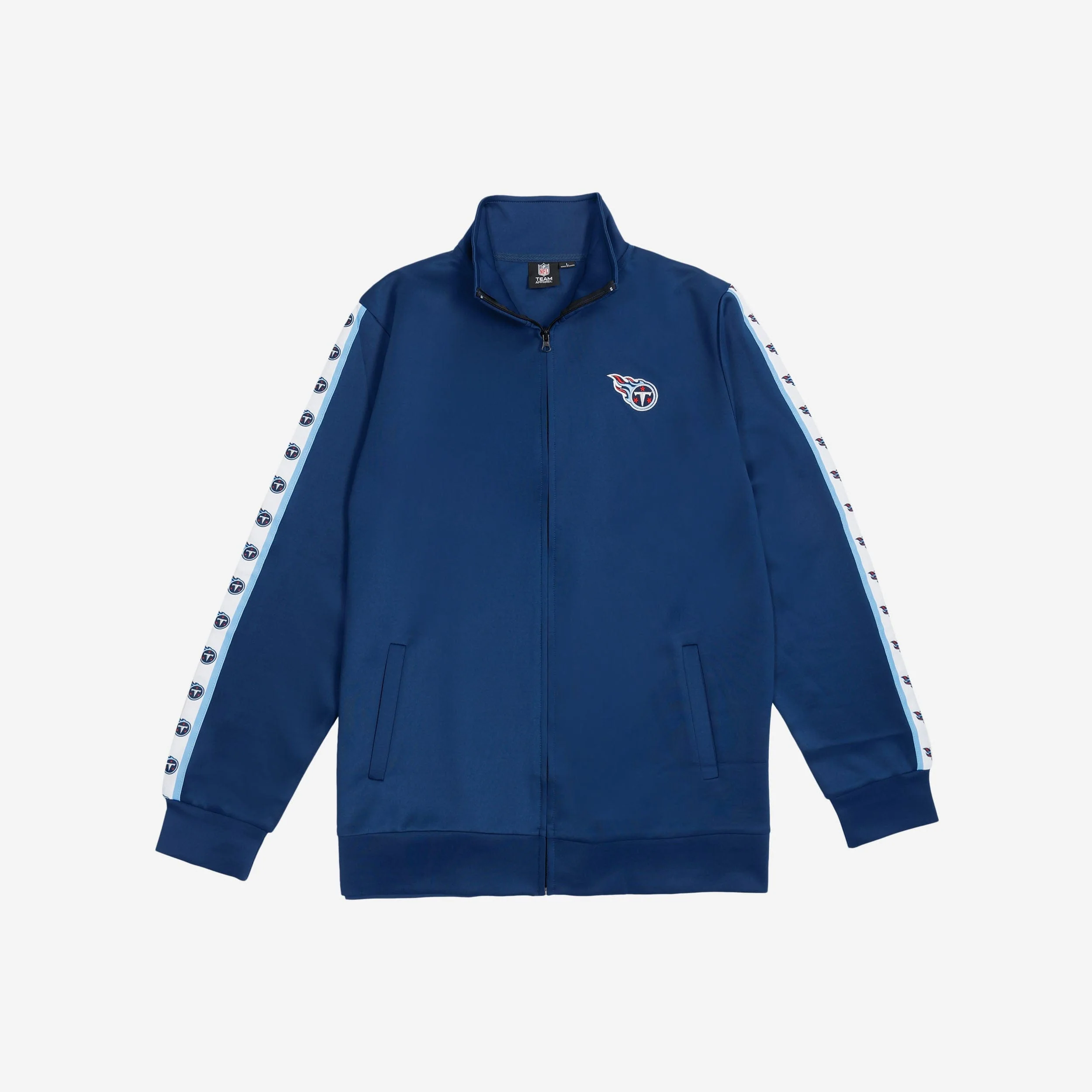 Tennessee Titans Stripe Logo Track Jacket - Image 6