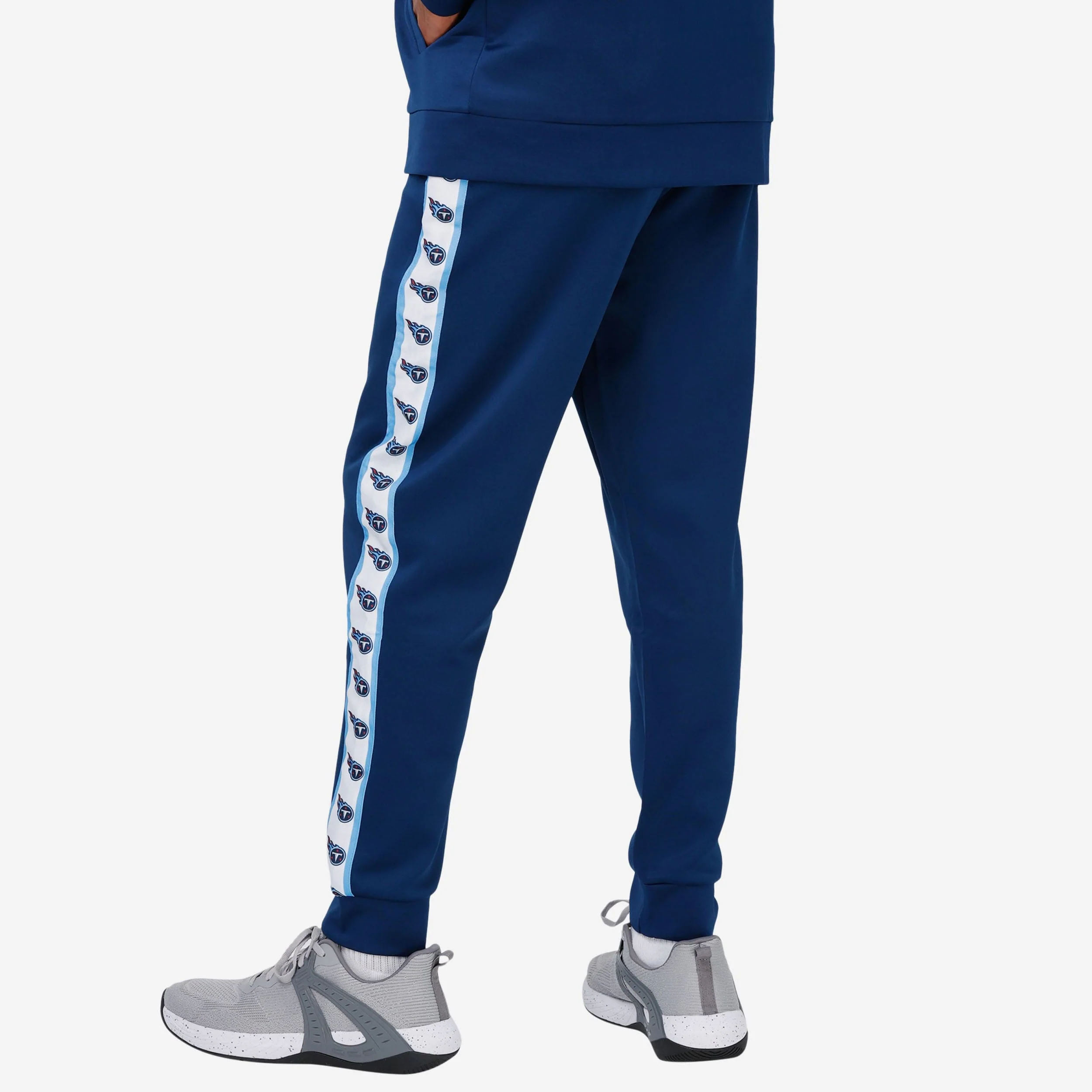 Tennessee Titans Stripe Logo Track Pants - Image 2