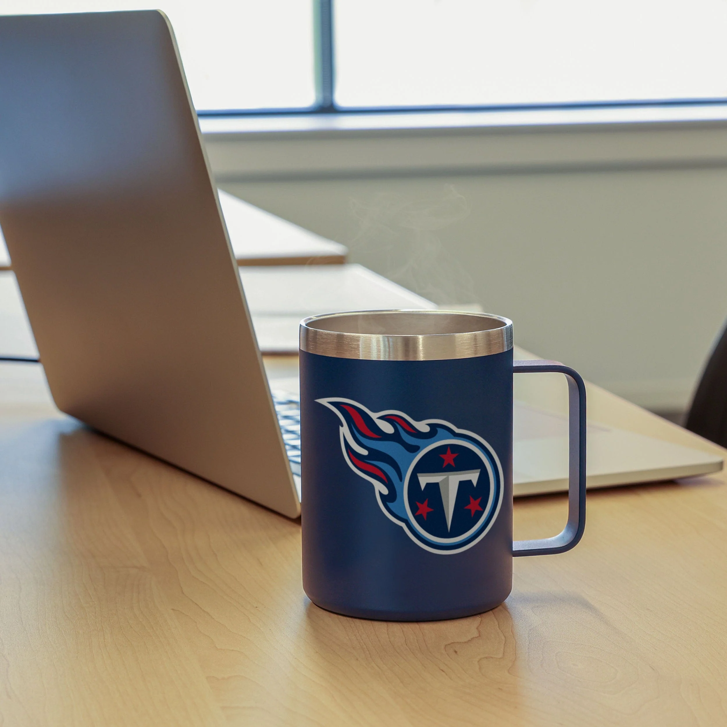 Tennessee Titans Team Color Insulated Stainless Steel Mug - Image 4