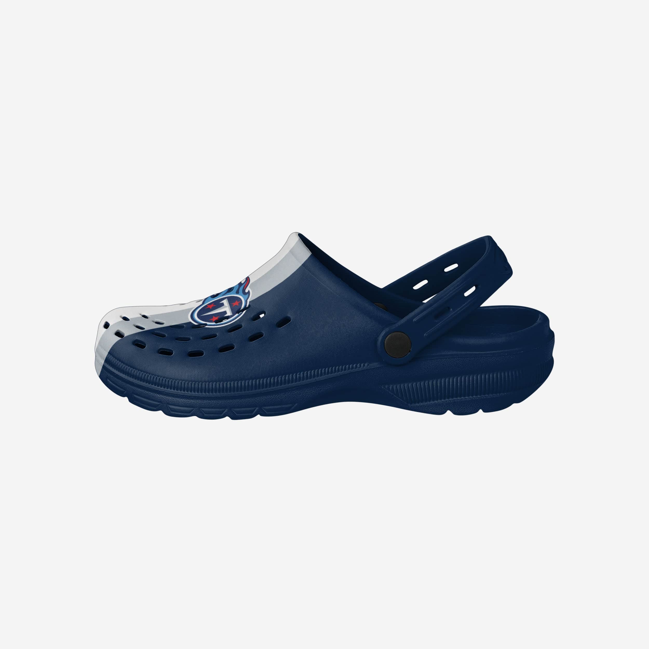 Tennessee Titans Team Stripe Clog With Strap