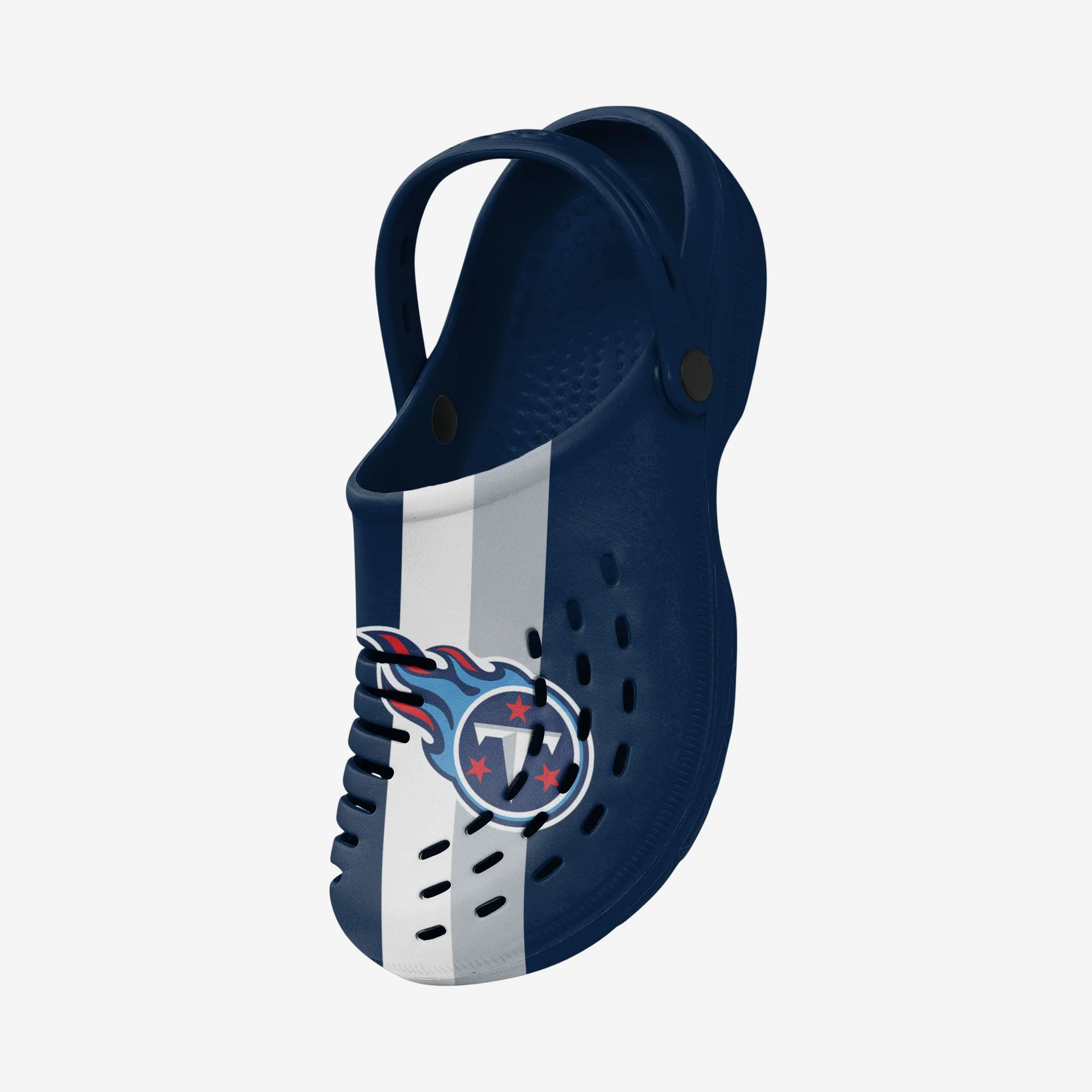 Tennessee Titans Team Stripe Clog With Strap - Image 2