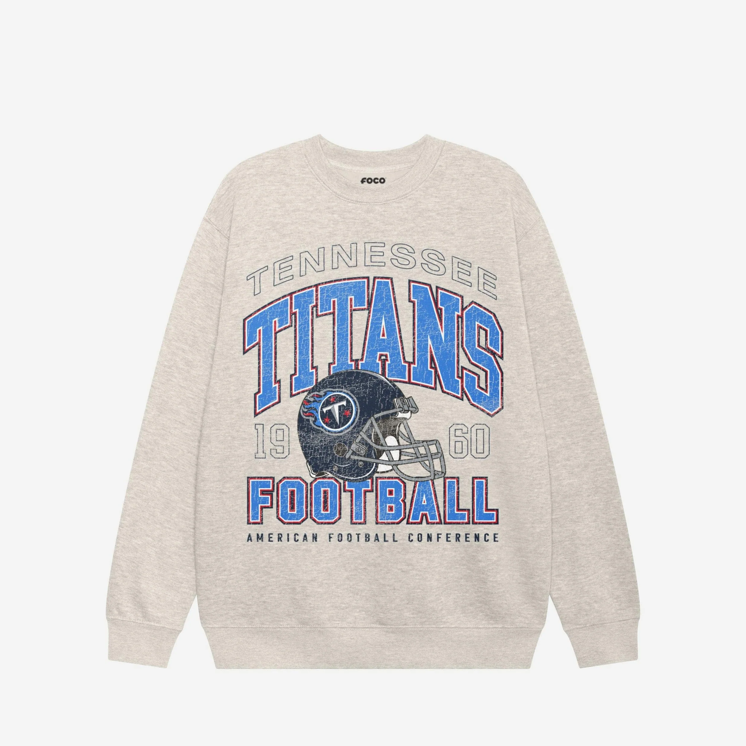 Tennessee Titans Varsity Crew Neck Sweatshirt
