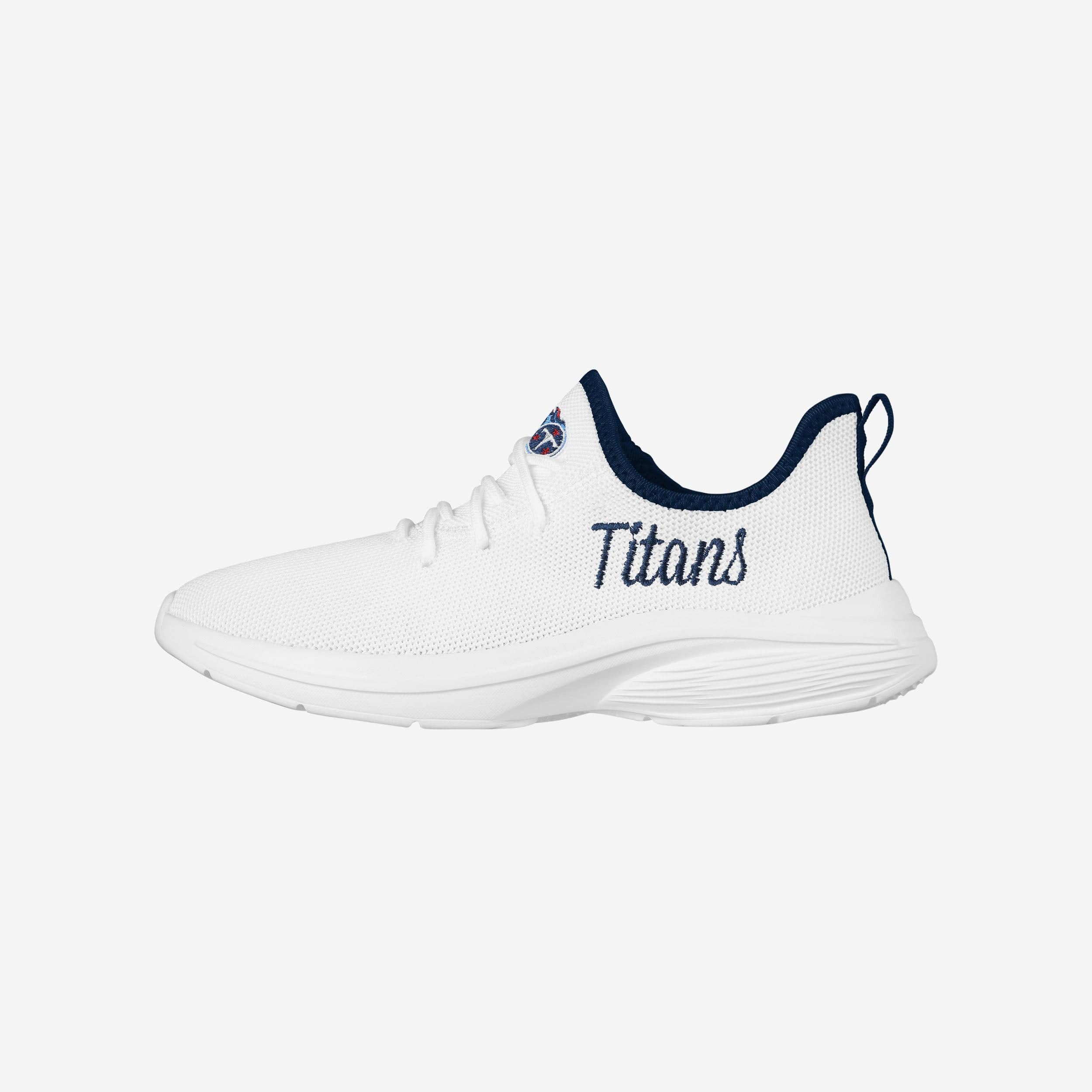 Tennessee Titans Womens Midsole White Sneakers