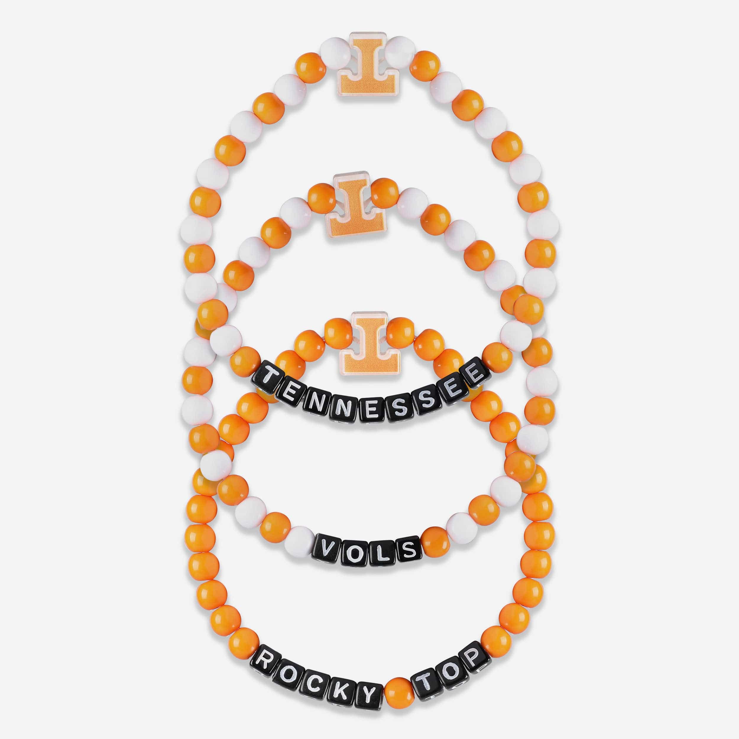 Tennessee Volunteers 3 Pack Beaded Friendship Bracelet