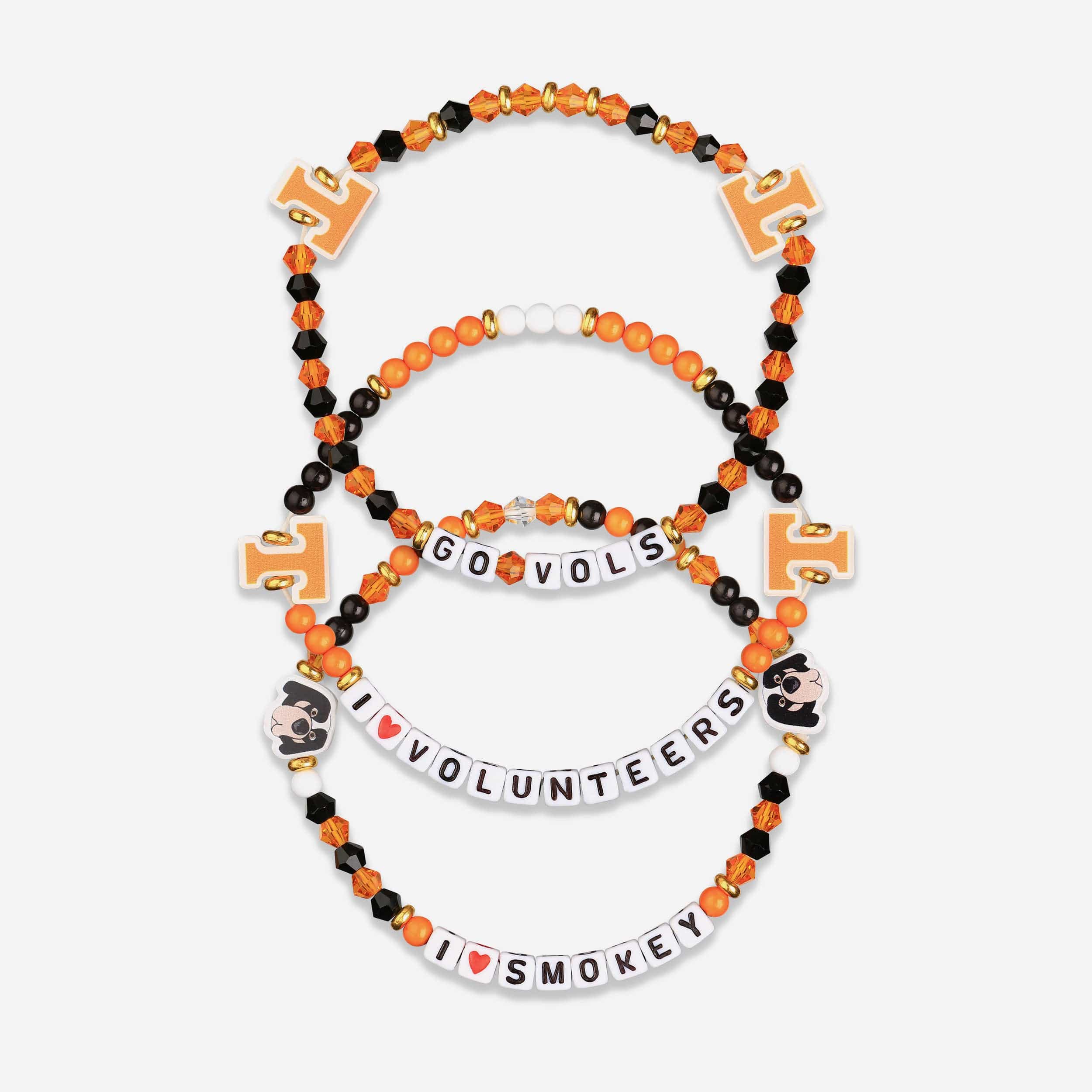 Tennessee Volunteers 3 Pack Friendship Bracelet