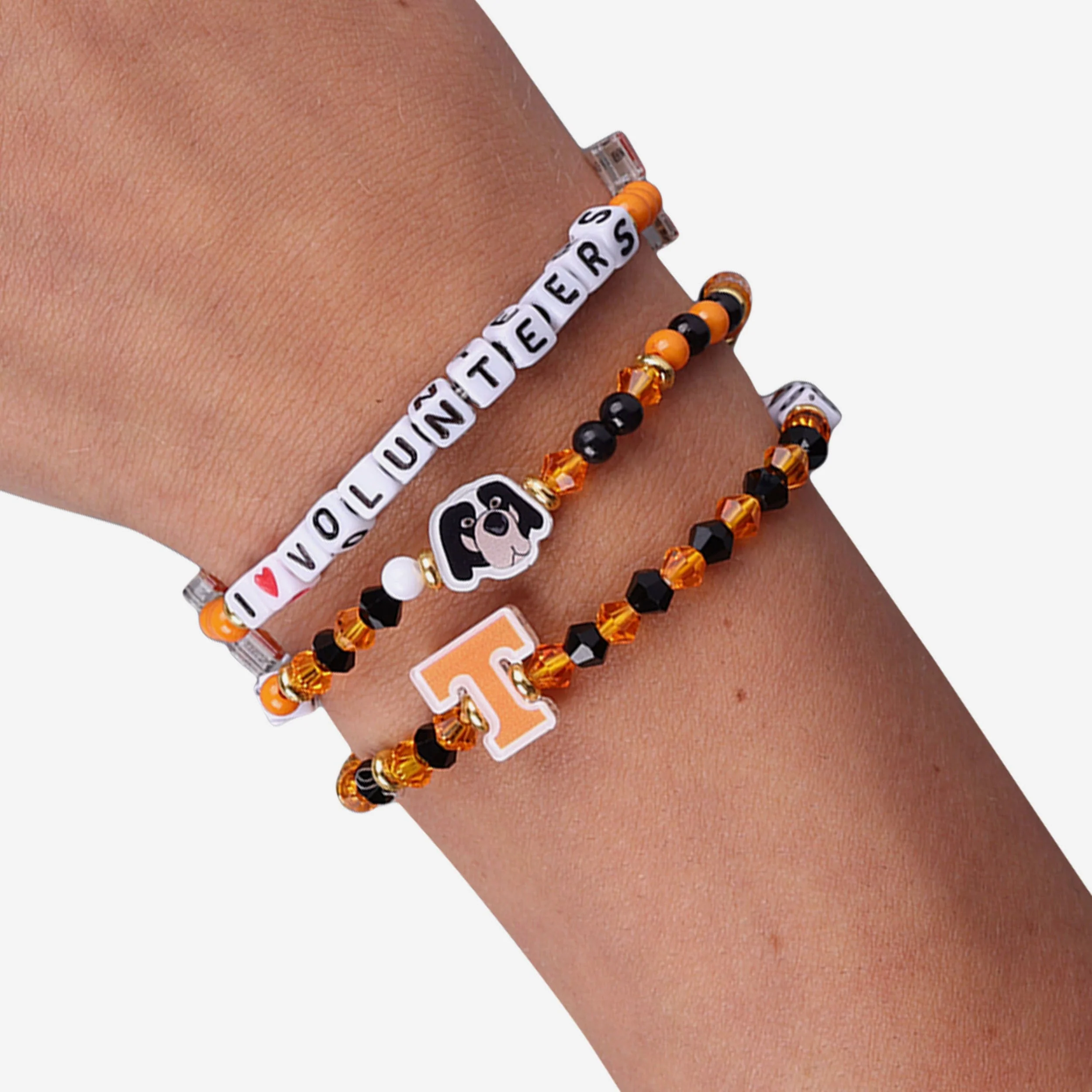 Tennessee Volunteers 3 Pack Friendship Bracelet - Image 4