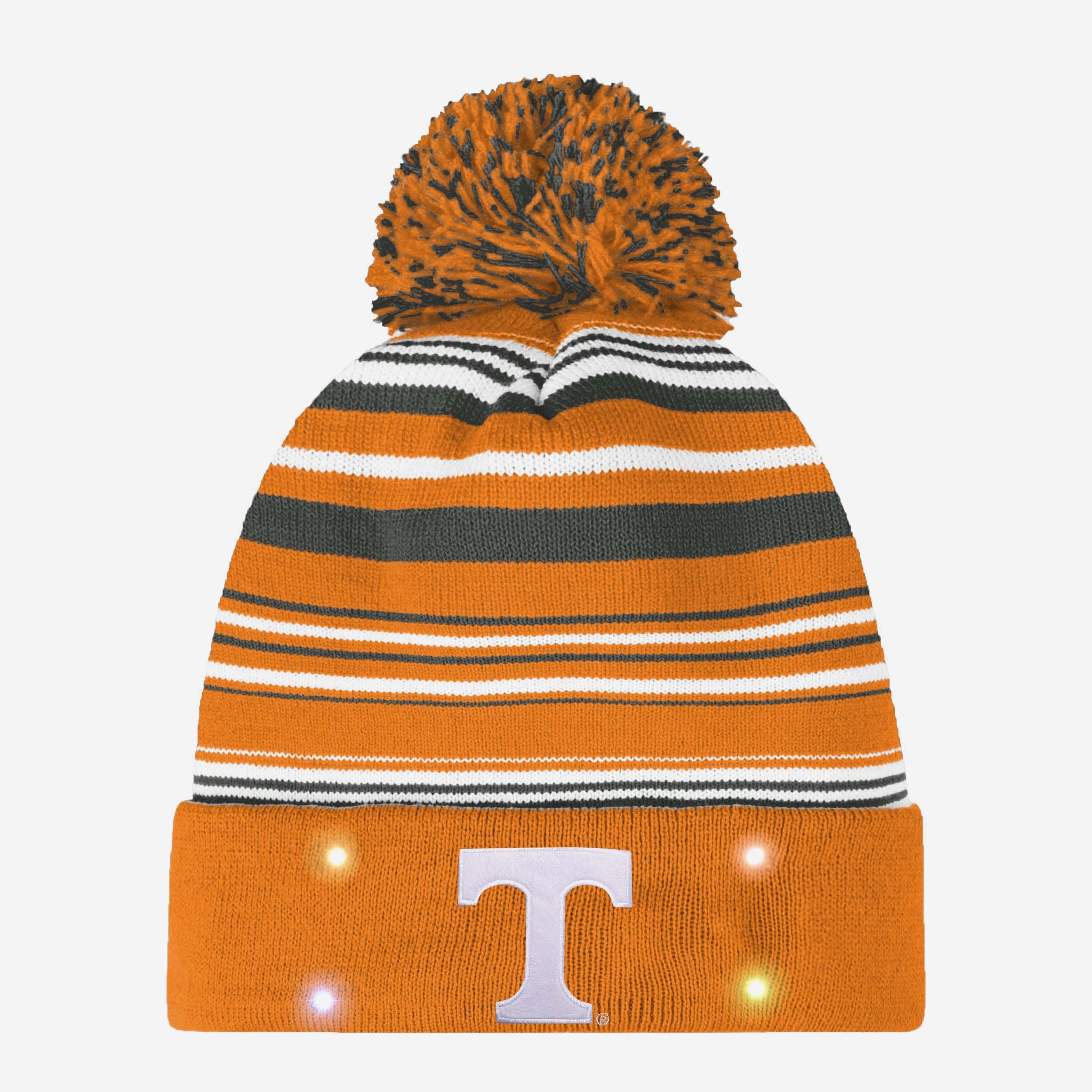 Tennessee Volunteers Horizontal Stripe Light Up Beanie - Image 2