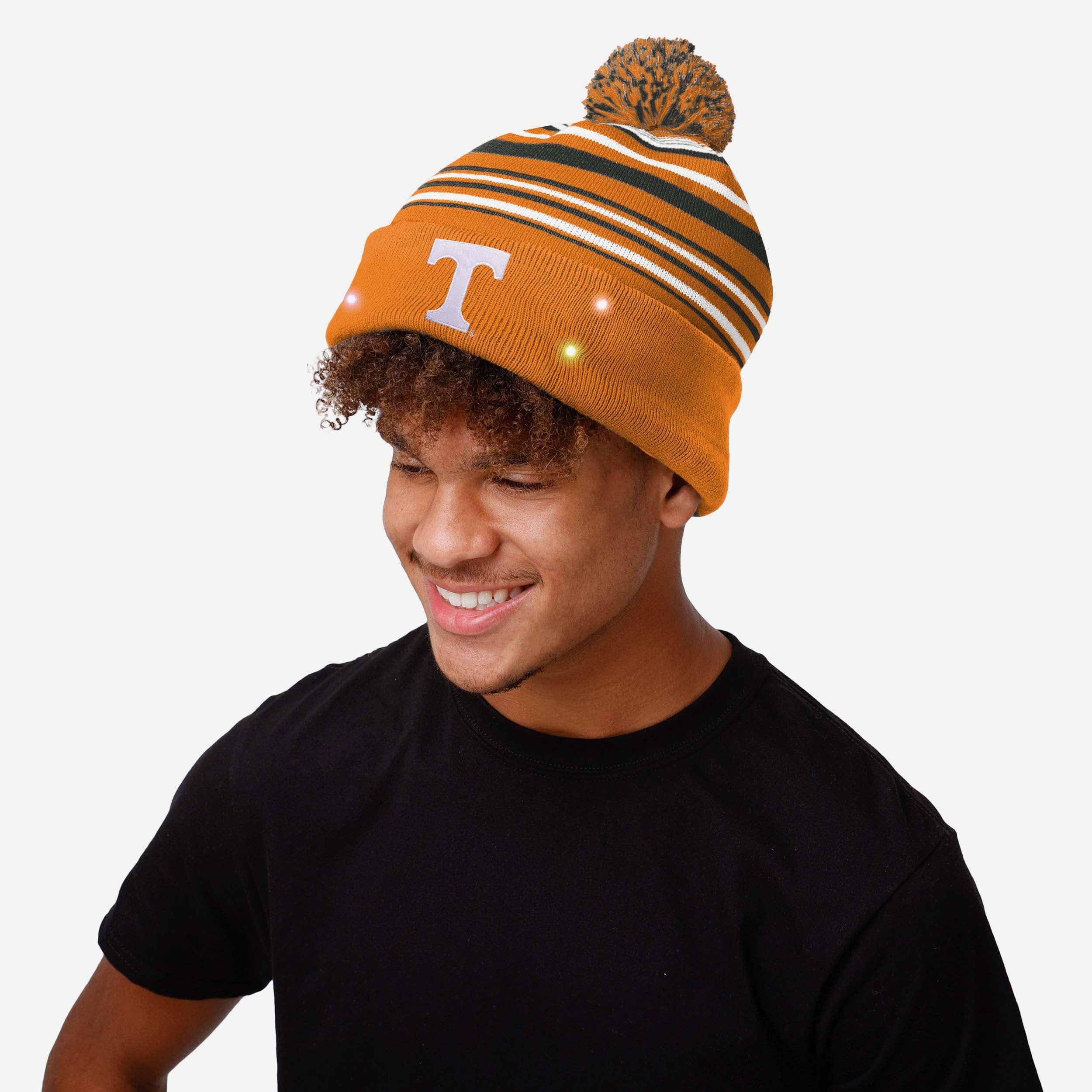 Tennessee Volunteers Horizontal Stripe Light Up Beanie - Image 3