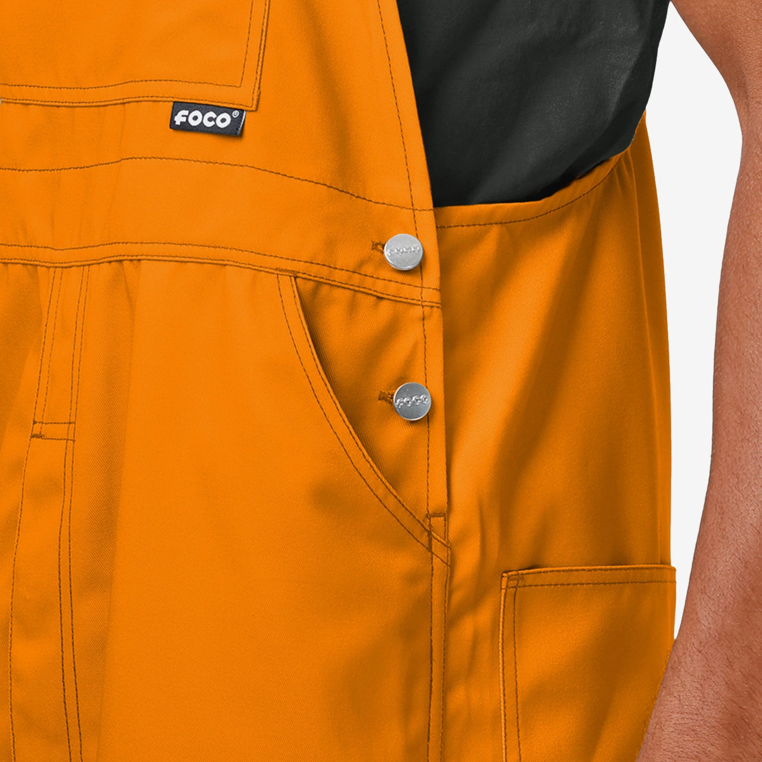 Tennessee Volunteers Mens Big Logo Bib Overalls - Image 5