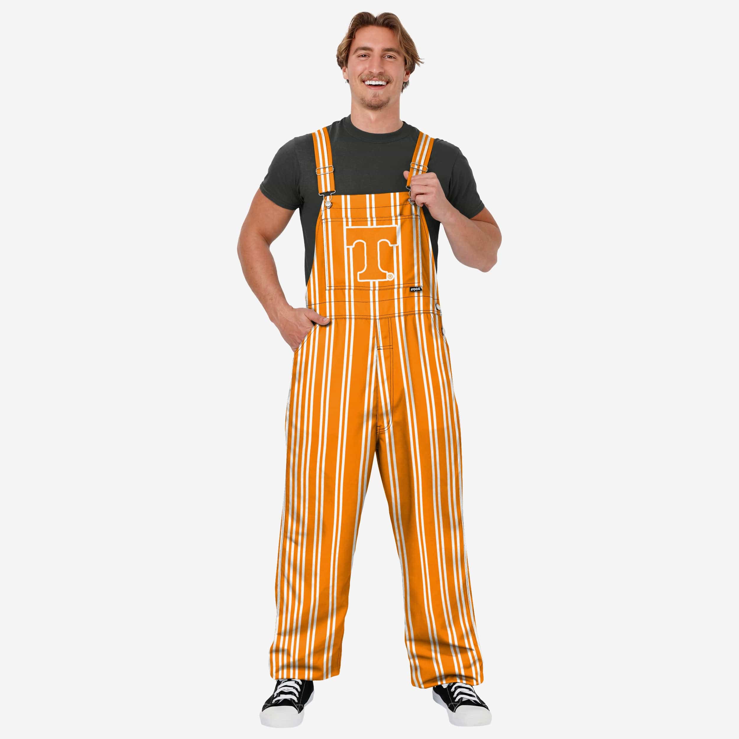 Tennessee Volunteers Mens Sideline Spirit Bib Overalls
