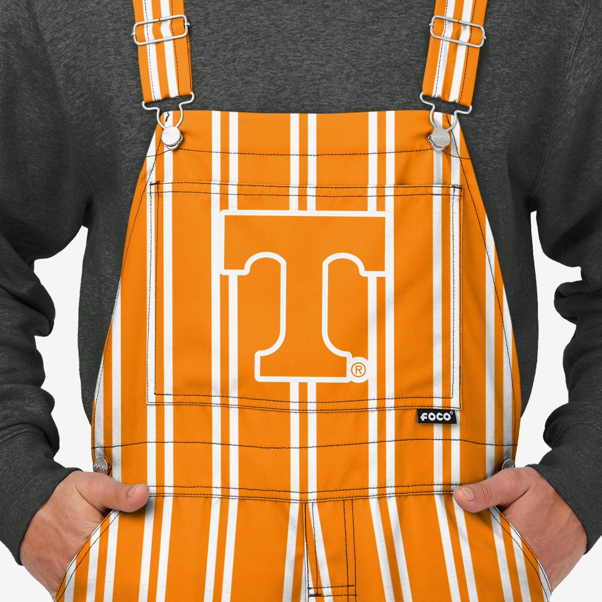Tennessee Volunteers Mens Sideline Spirit Bib Overalls - Image 4