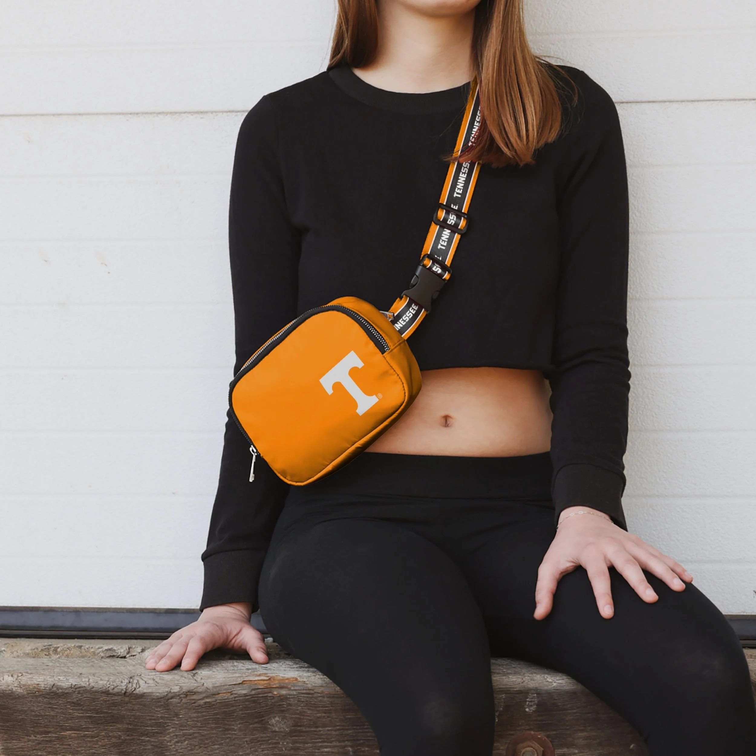 Tennessee Volunteers Team Wordmark Crossbody Belt Bag - Image 3
