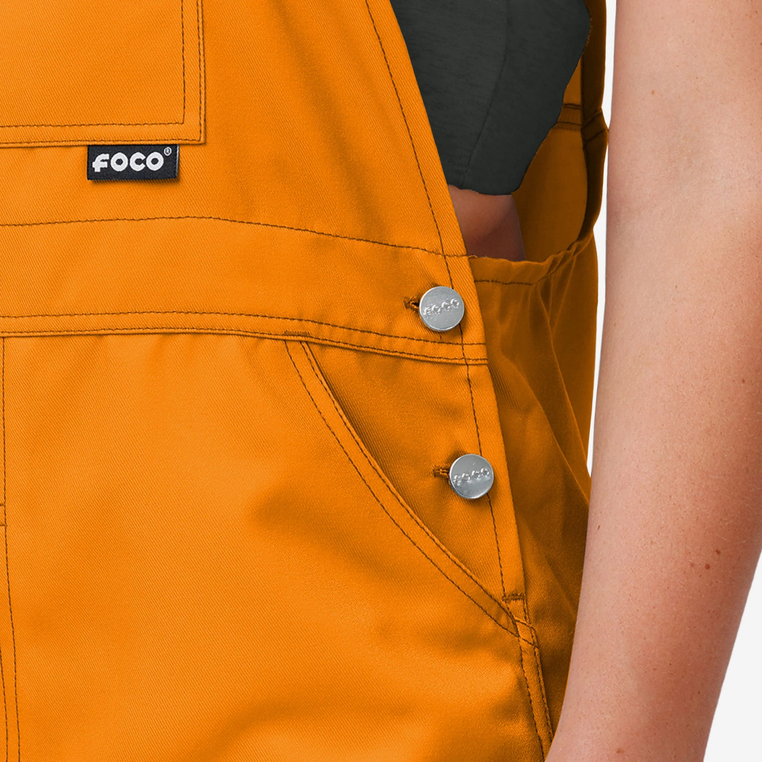 Tennessee Volunteers Womens Big Logo Bib Overalls - Image 5