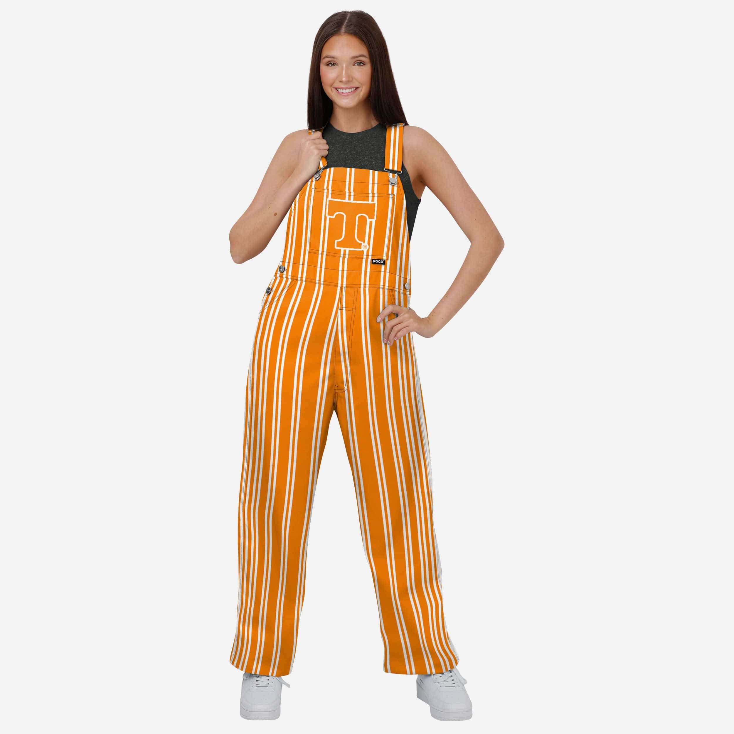 Tennessee Volunteers Womens Sideline Spirit Bib Overalls