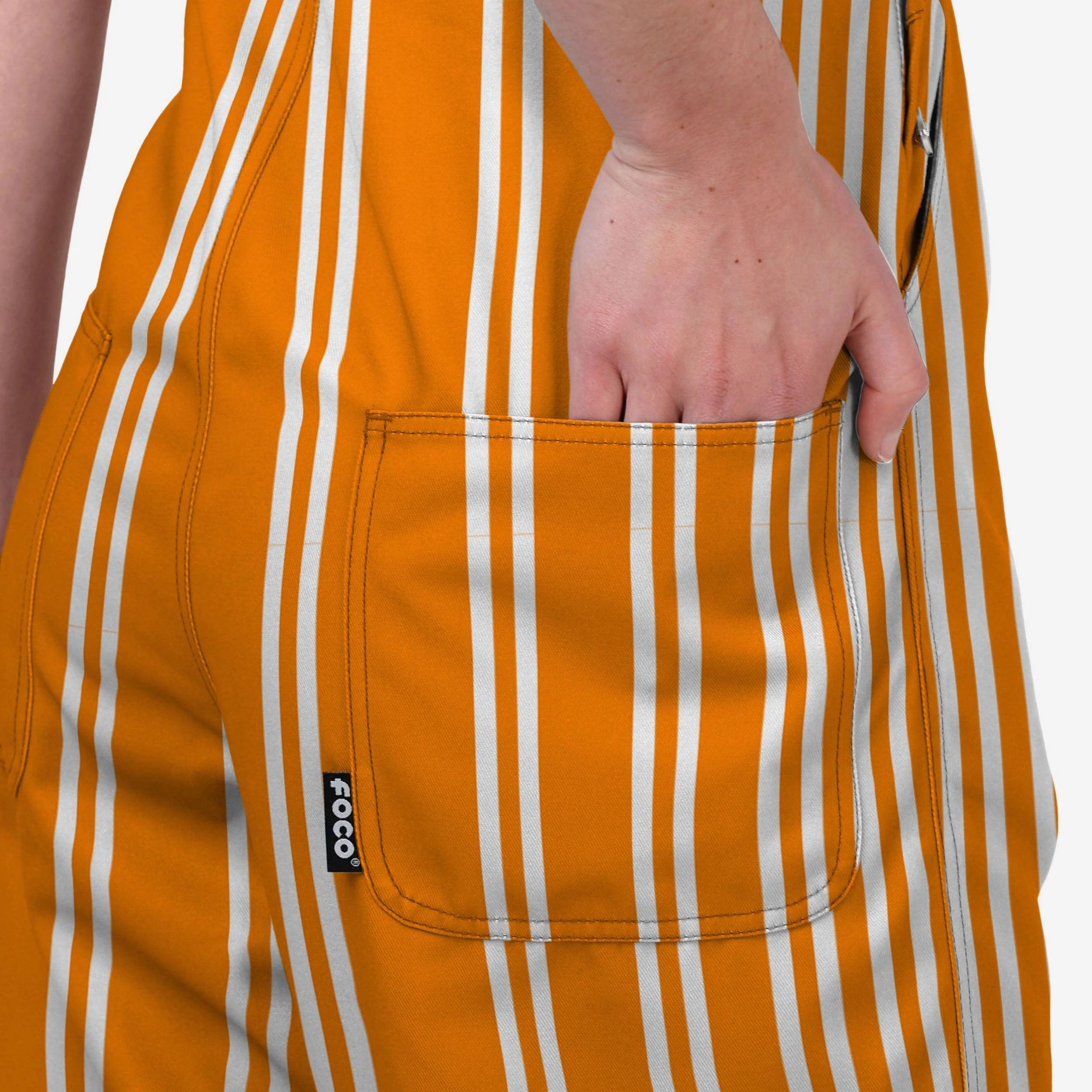 Tennessee Volunteers Womens Sideline Spirit Bib Overalls - Image 6