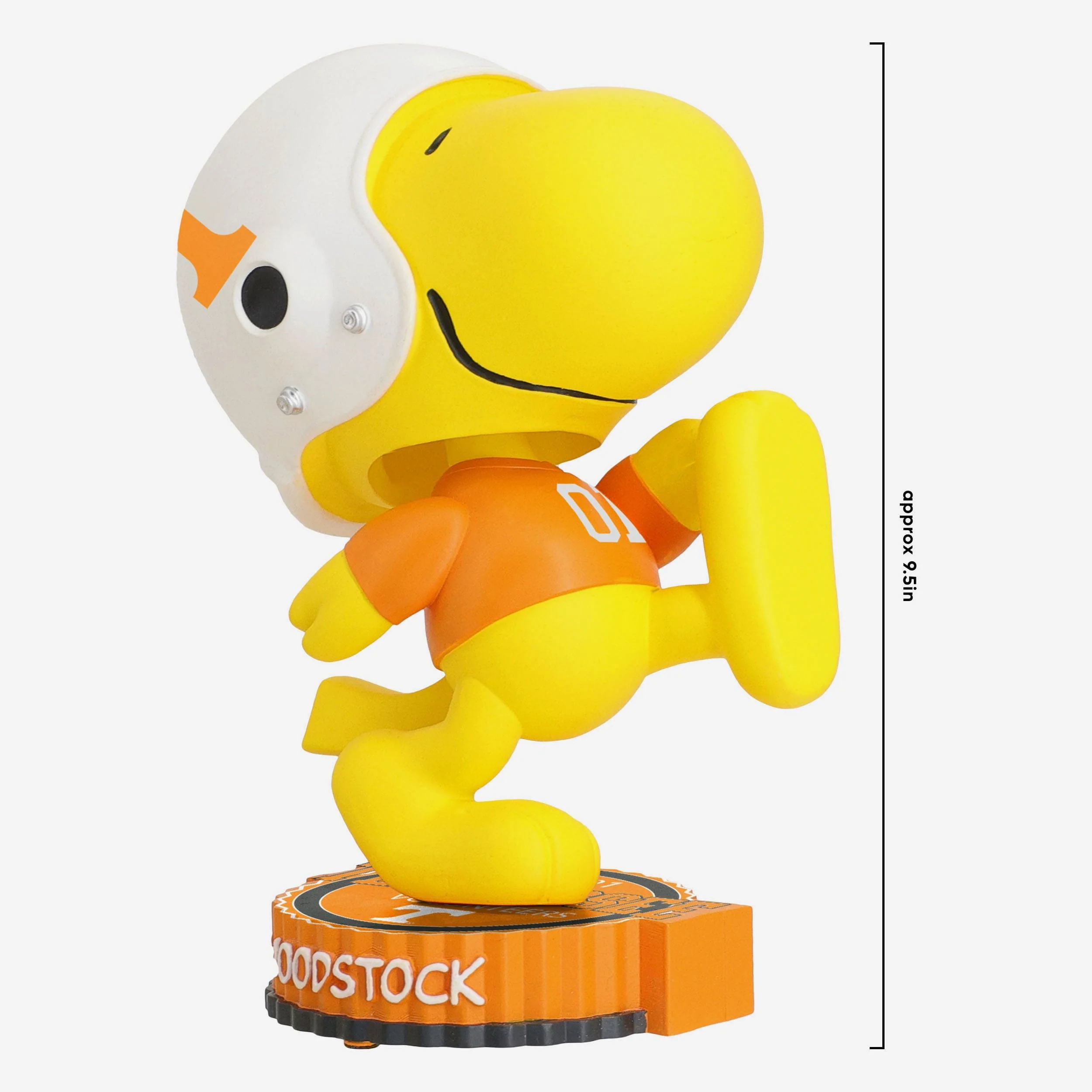 Tennessee Volunteers Woodstock Peanuts Bighead Bobblehead - Image 4