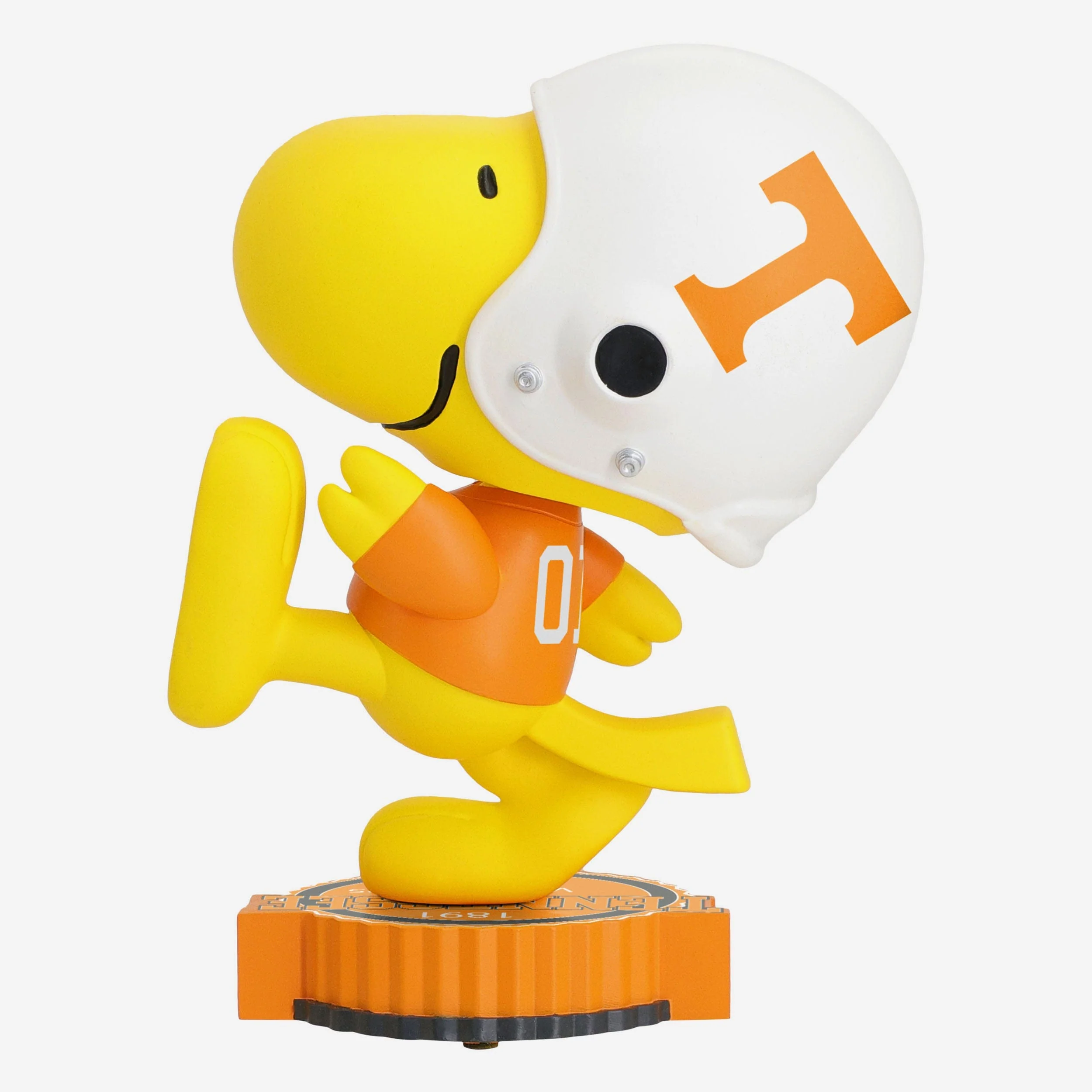 Tennessee Volunteers Woodstock Peanuts Bighead Bobblehead - Image 5