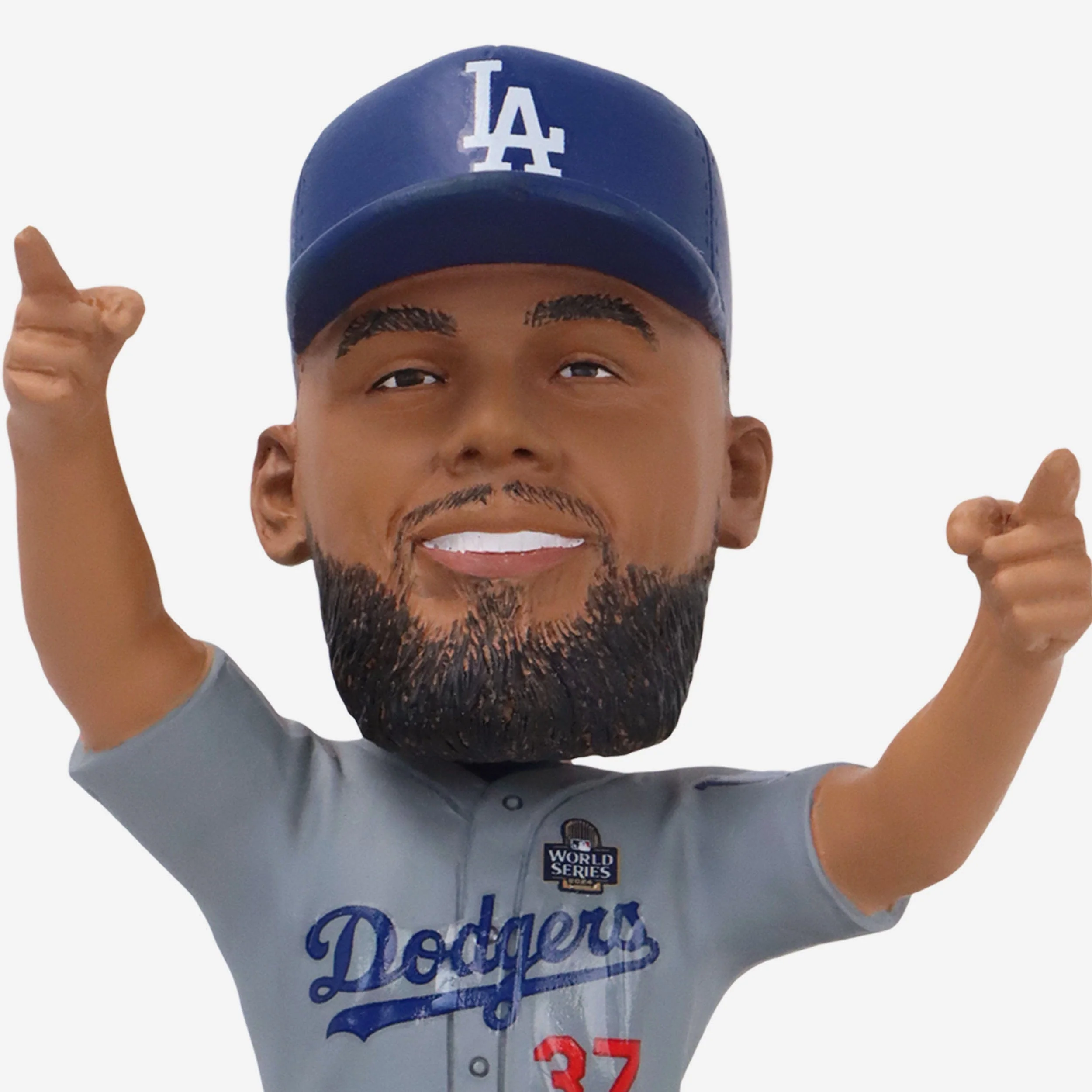 Teoscar Hernandez Los Angeles Dodgers 2024 World Series Champions Alternate Jersey Celebration Bobblehead - Image 2