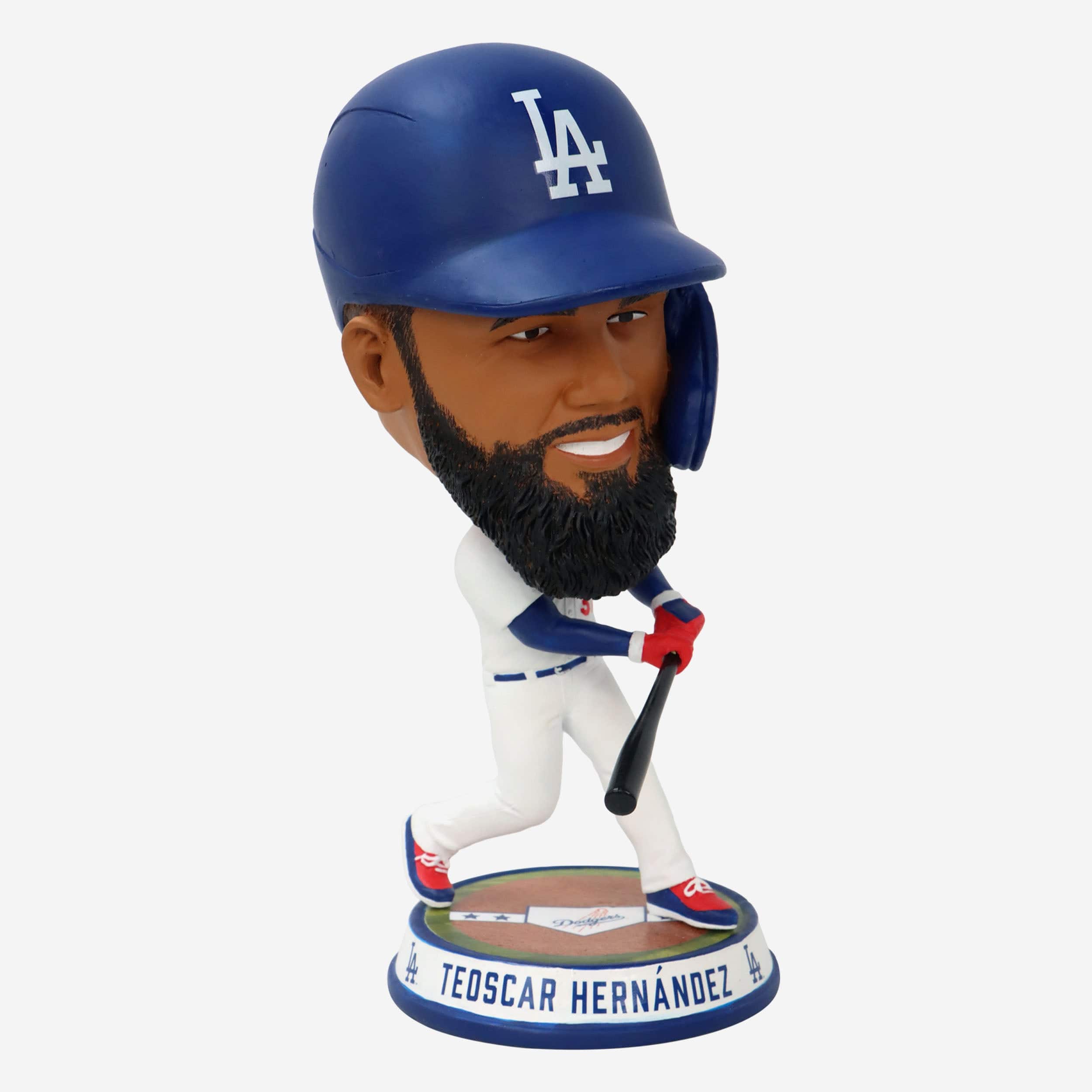 Teoscar Hernandez Los Angeles Dodgers Field Stripe Bighead Bobblehead