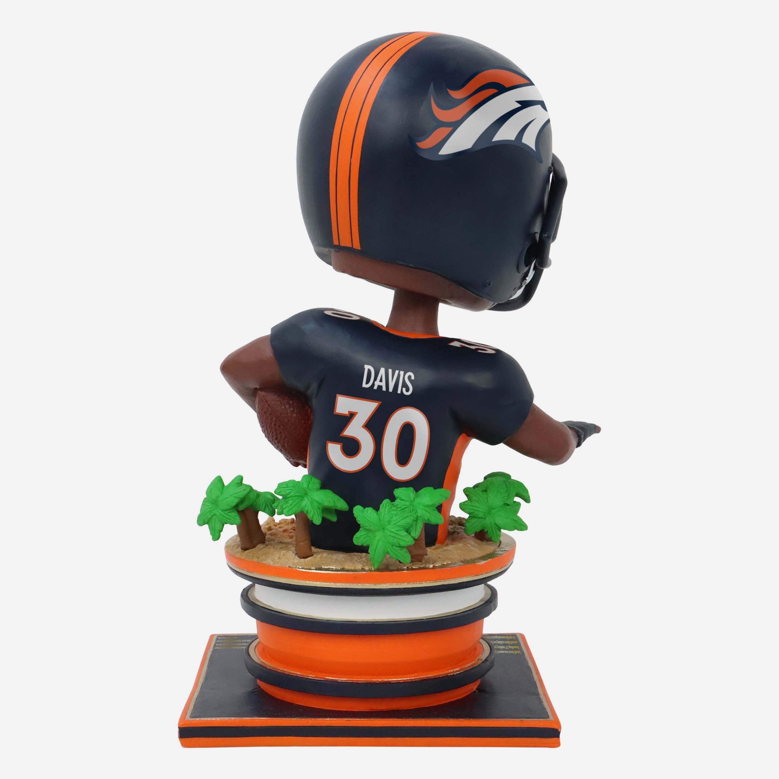 Terrell Davis Denver Broncos Super Bowl XXXII MVP Bust Bighead Bobblehead - Image 7