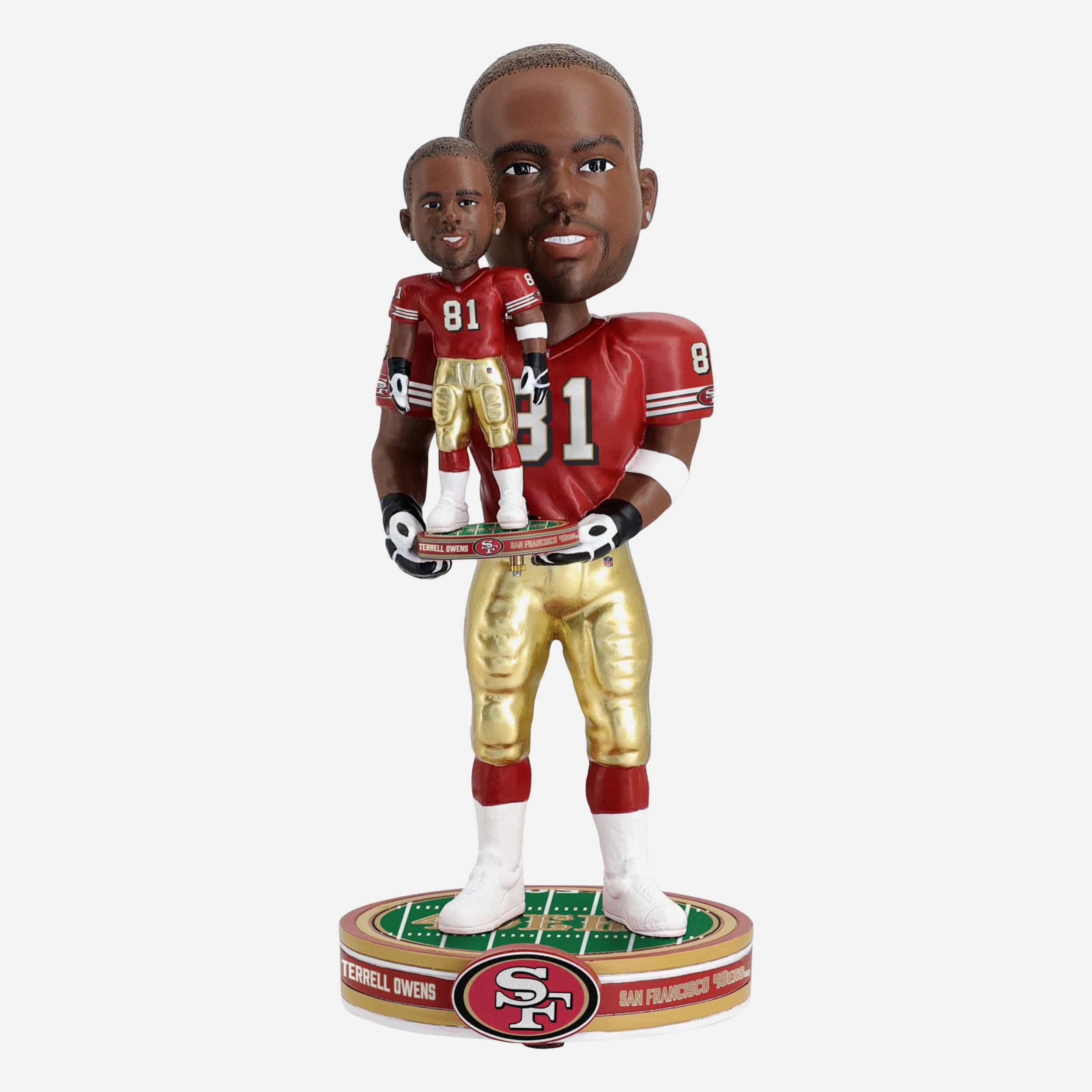 Terrell Owens San Francisco 49ers Bobble Dubblz Bobblehead