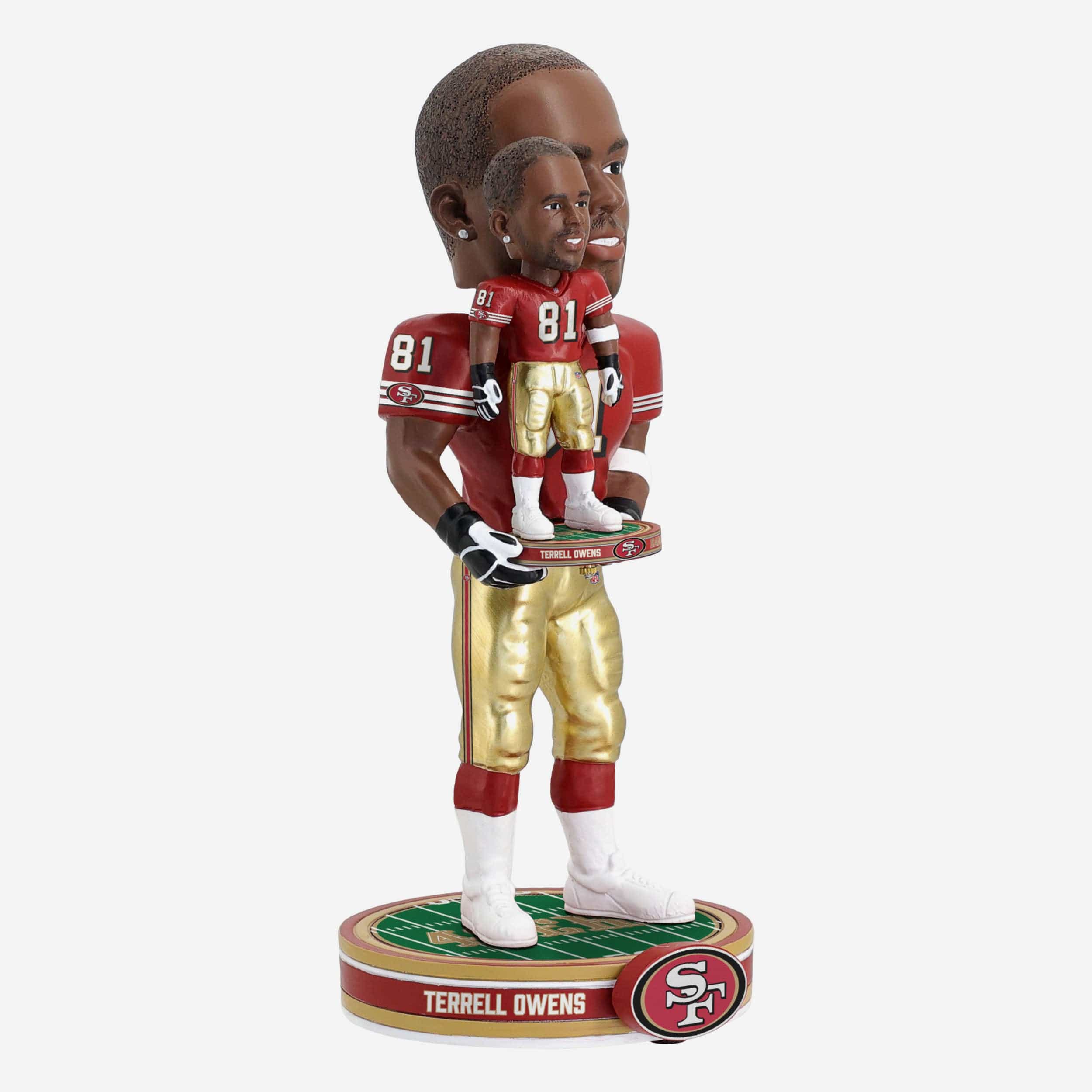 Terrell Owens San Francisco 49ers Bobble Dubblz Bobblehead - Image 5