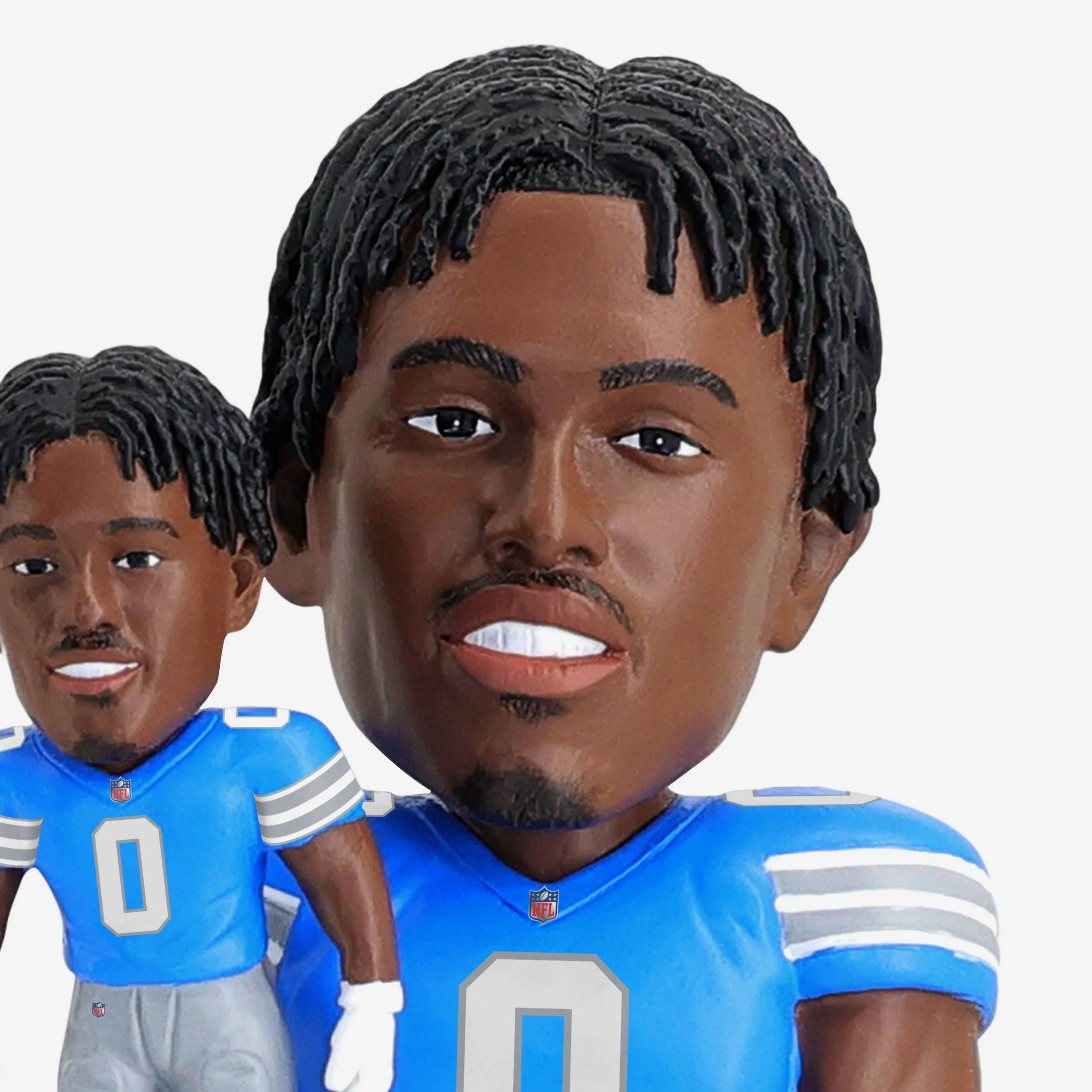 Terrion Arnold Detroit Lions Bobble Dubblz Bobblehead - Image 2
