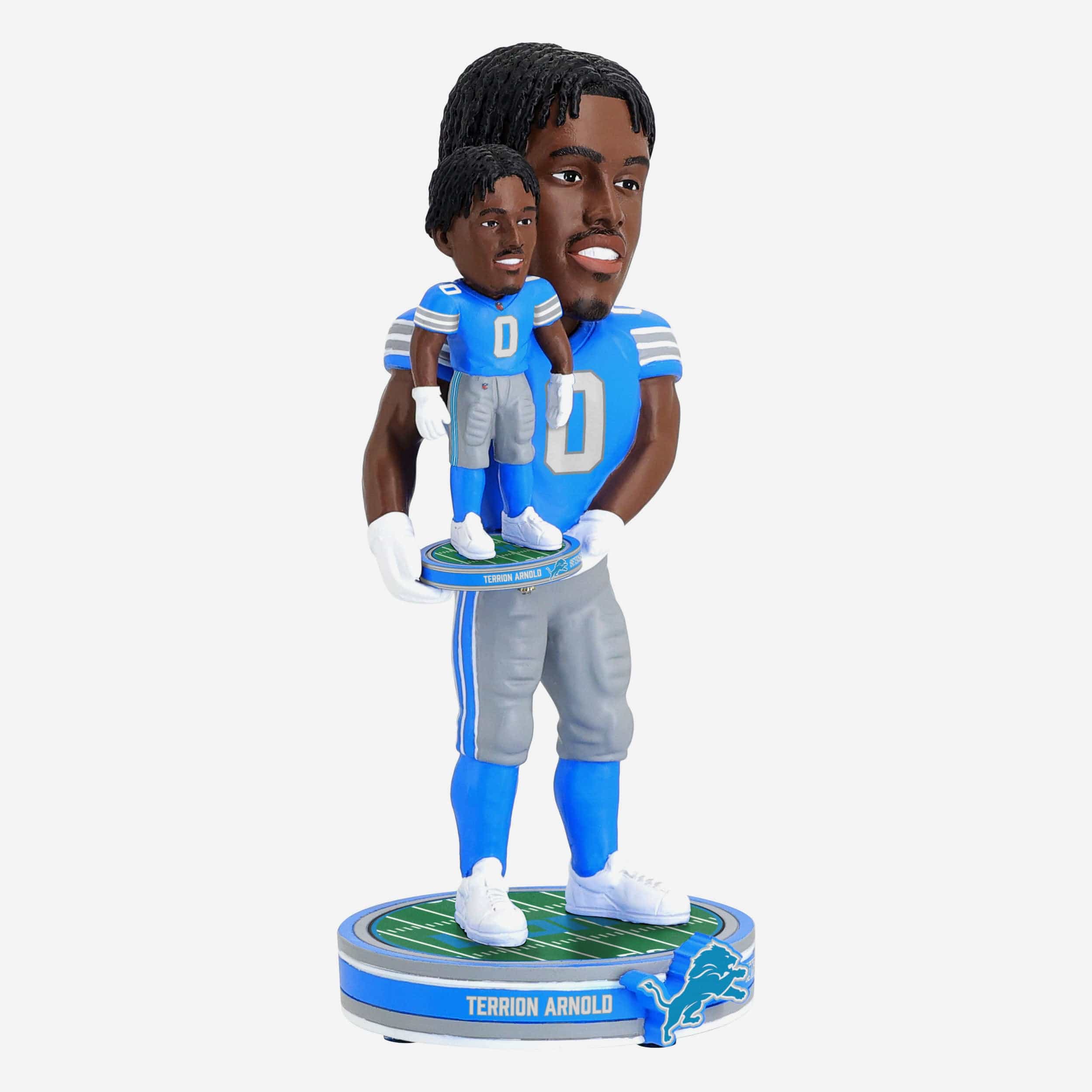 Terrion Arnold Detroit Lions Bobble Dubblz Bobblehead - Image 5
