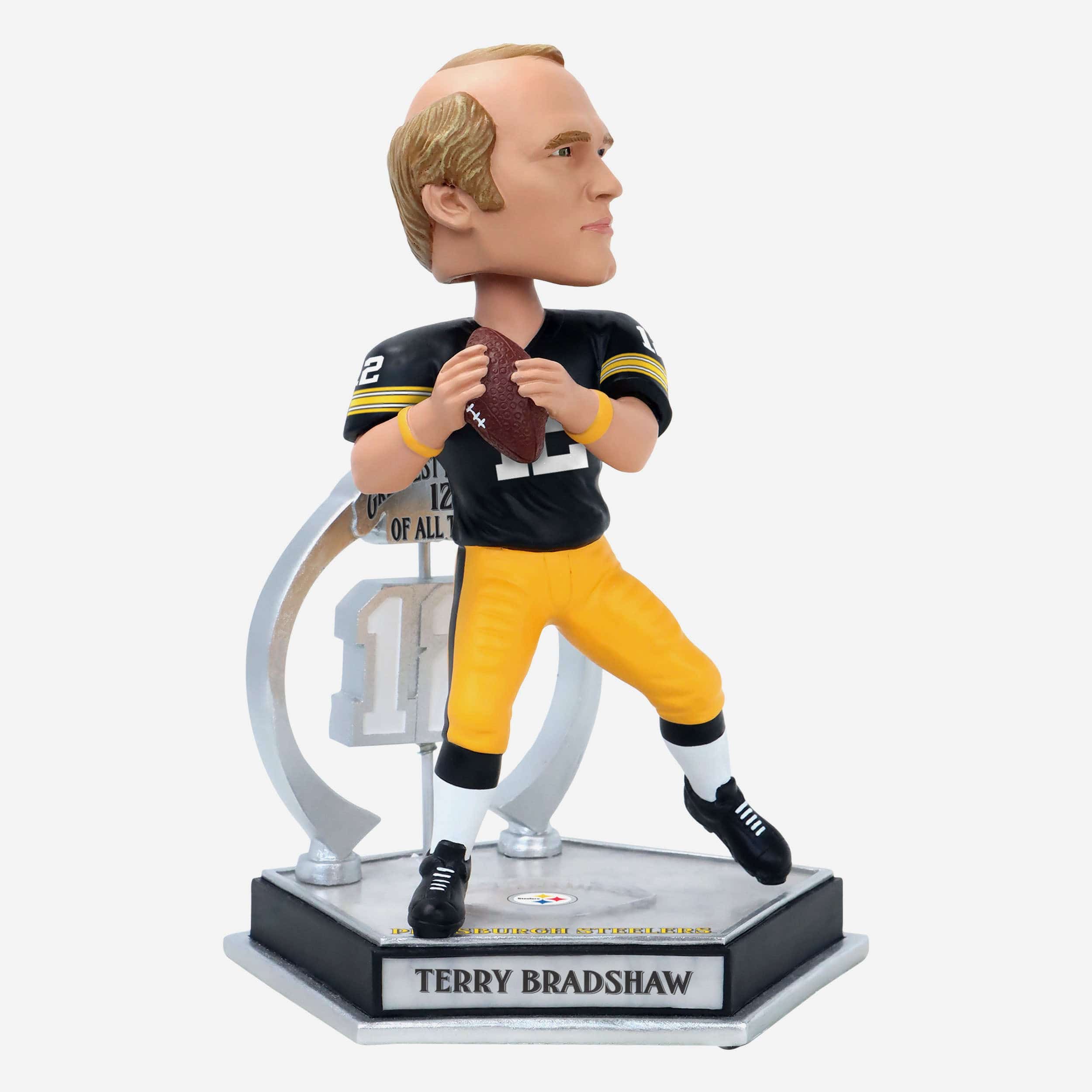 Terry Bradshaw Pittsburgh Steelers Legendary Number 12 Bobblehead