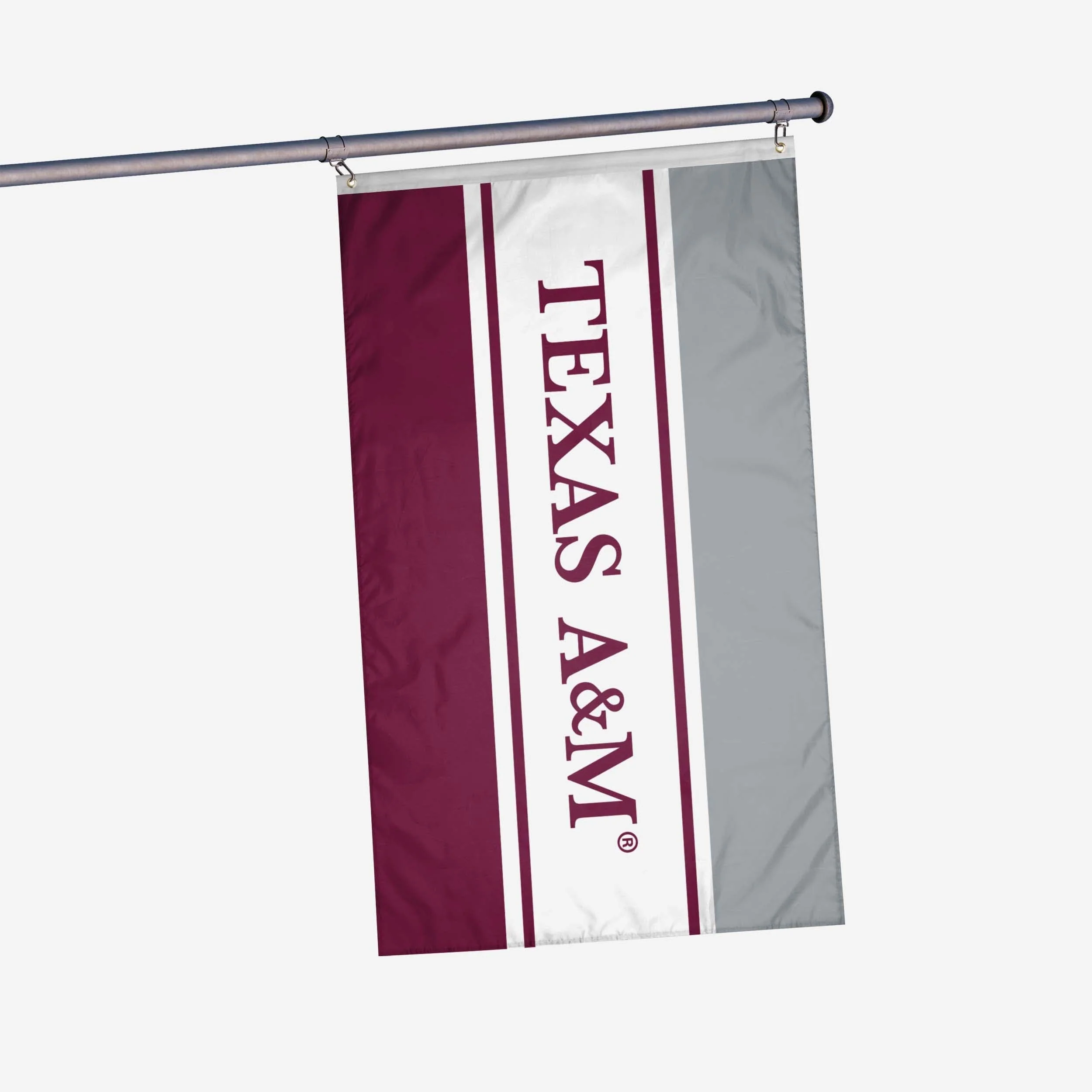 Texas A&M Aggies Horizontal Flag