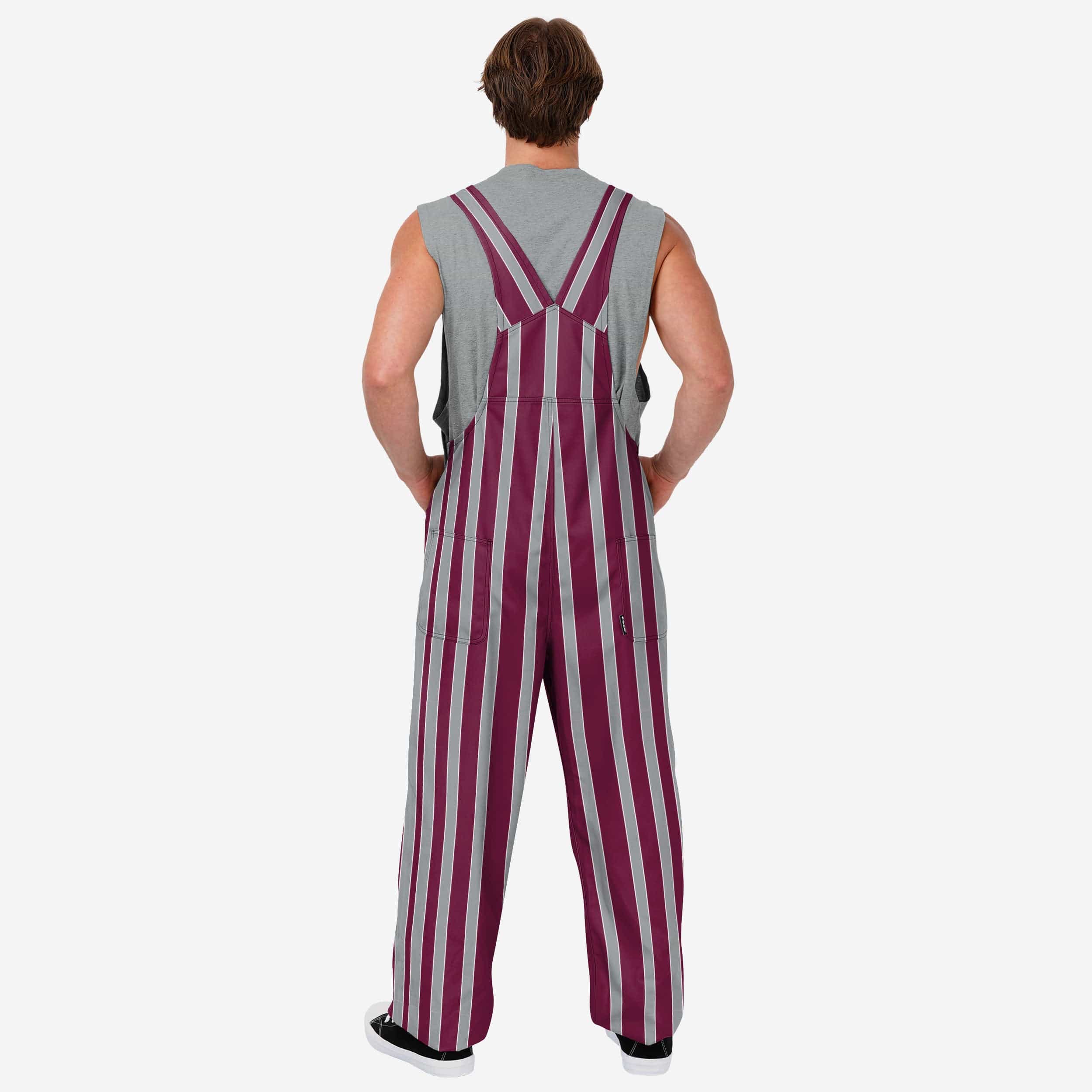 Texas A&M Aggies Mens Sideline Spirit Bib Overalls - Image 2