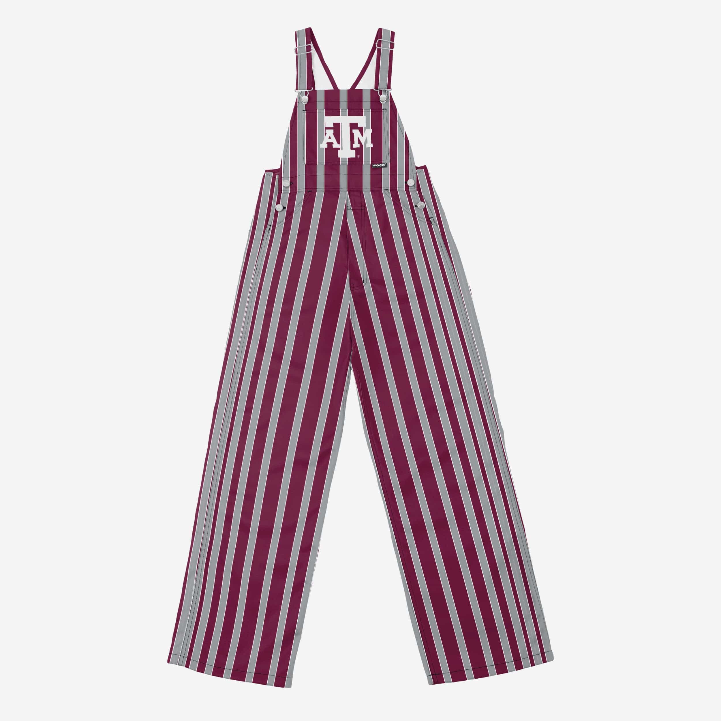 Texas A&M Aggies Mens Sideline Spirit Bib Overalls - Image 7