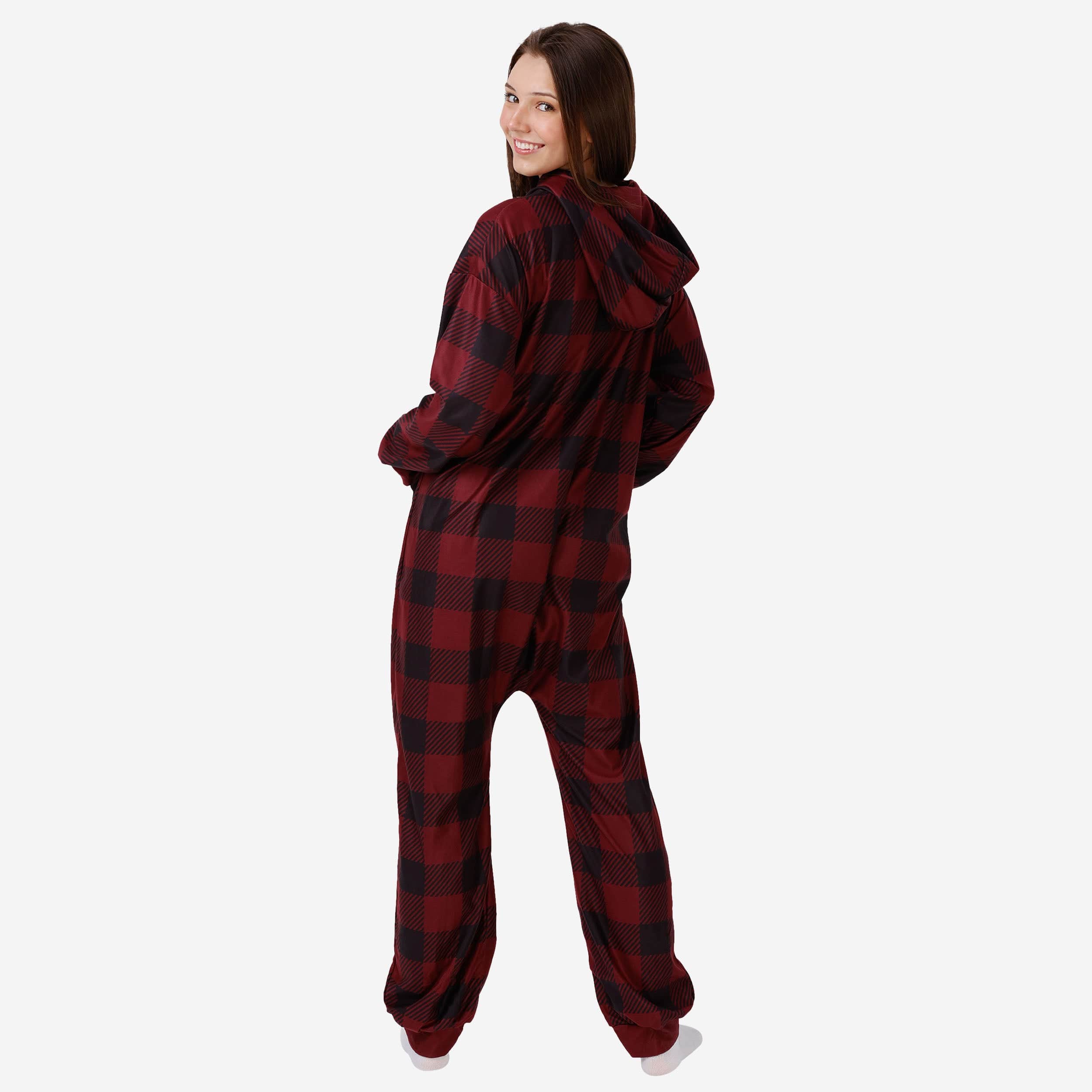 Texas A&M Aggies Plaid One Piece Pajamas - Image 2