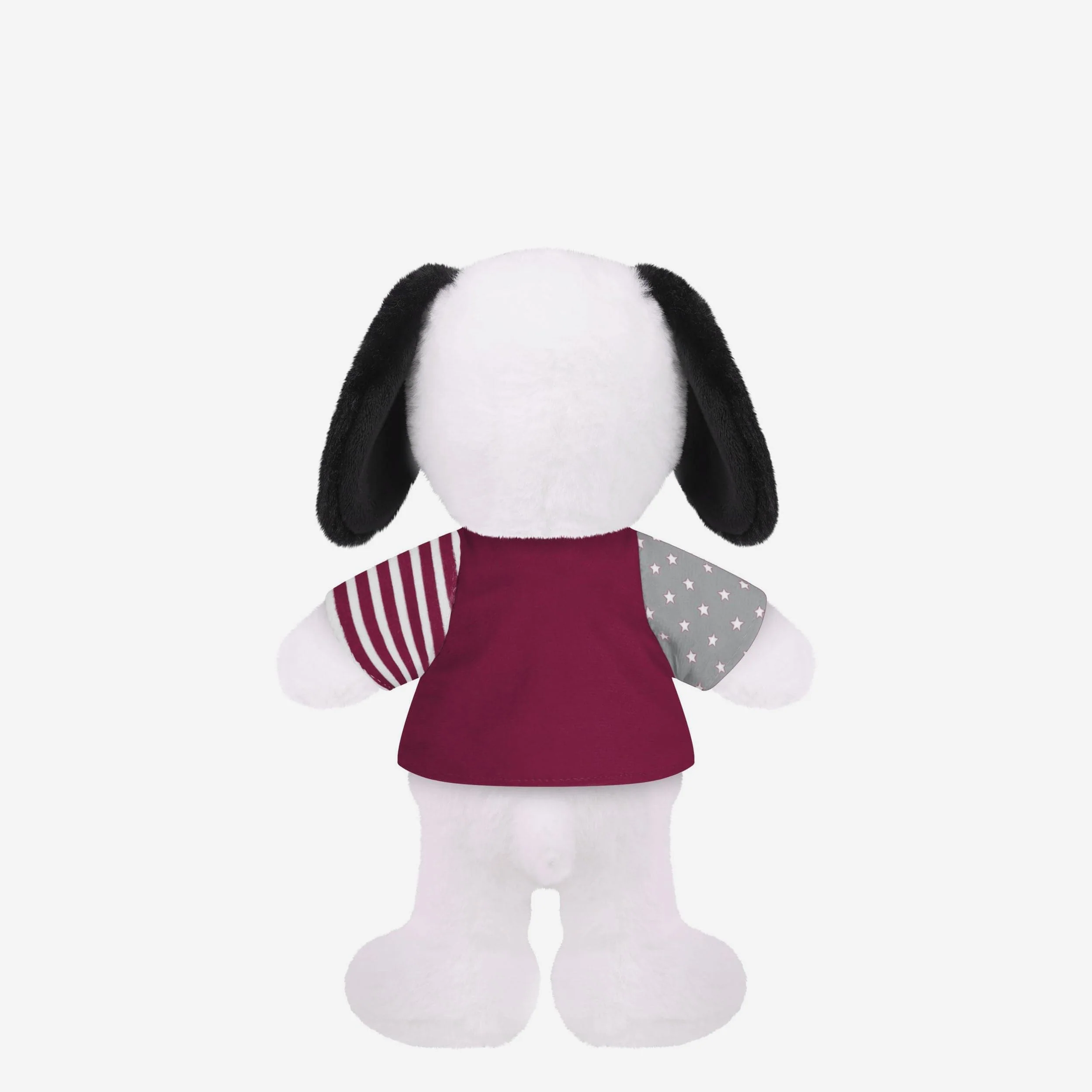 Texas A&M Aggies USA Flag Snoopy Peanuts Team Jersey Plush - Image 2