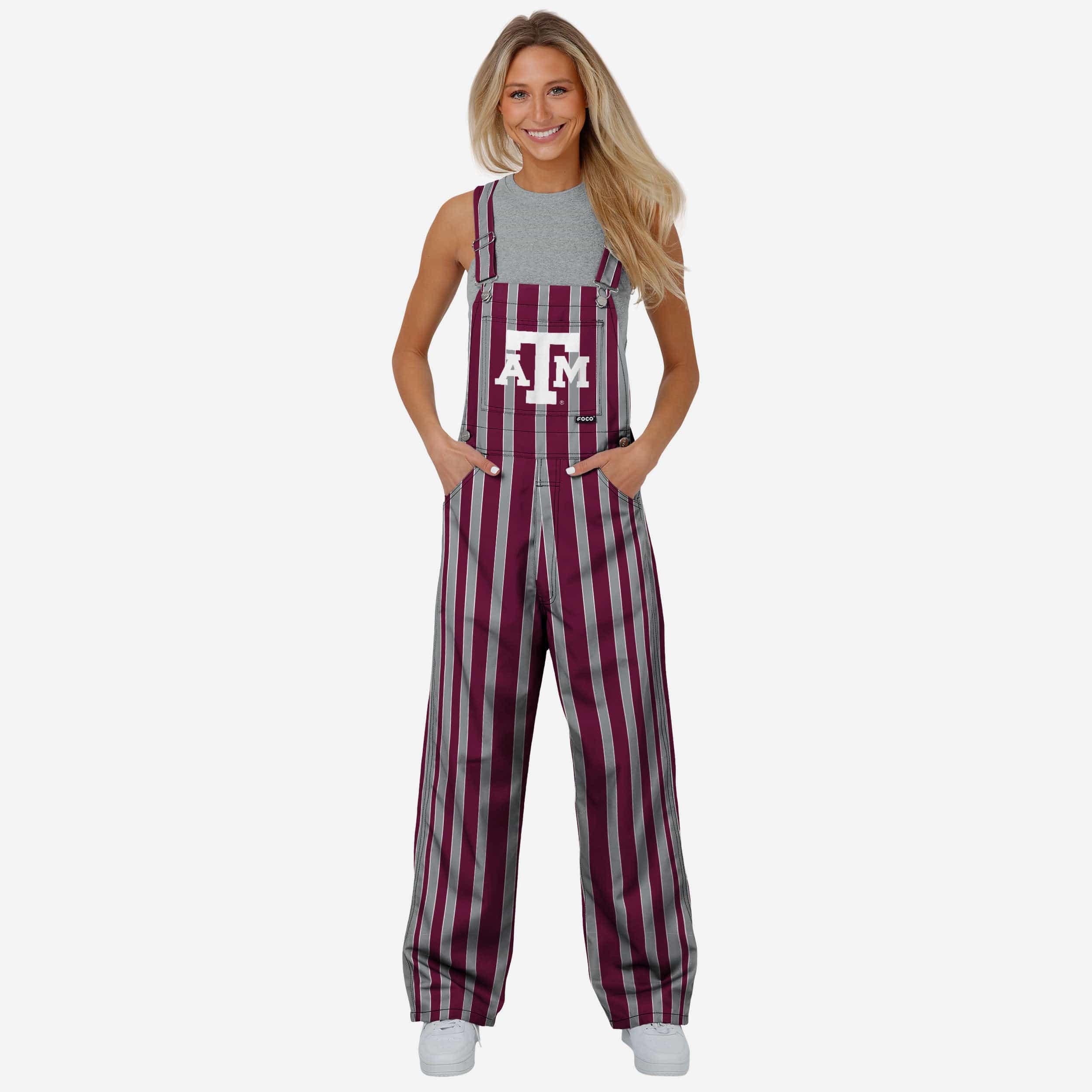 Texas A&M Aggies Womens Sideline Spirit Bib Overalls
