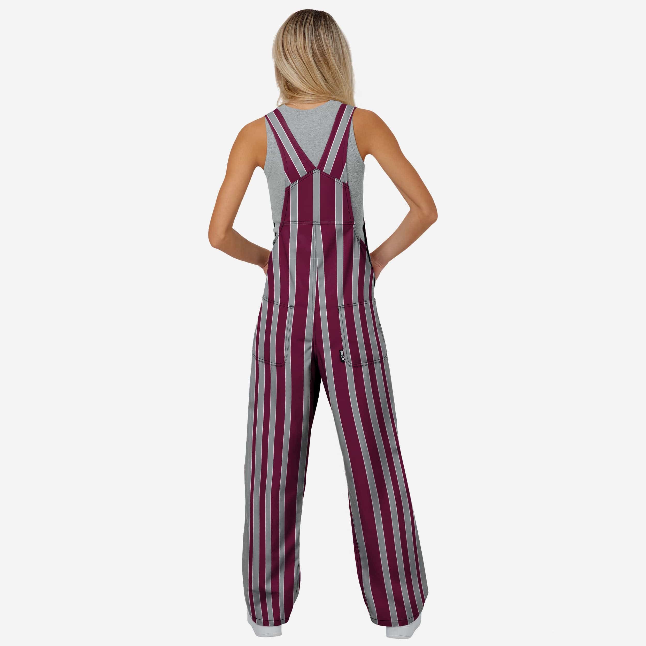 Texas A&M Aggies Womens Sideline Spirit Bib Overalls - Image 2